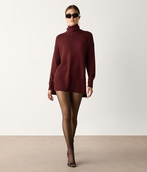 Maxi-Rollkragenpullover aus Kaschmir Ultrasoft
