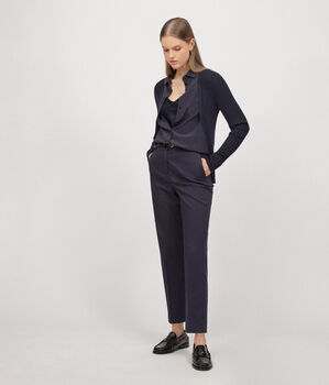 Zipped Cigarette Trousers