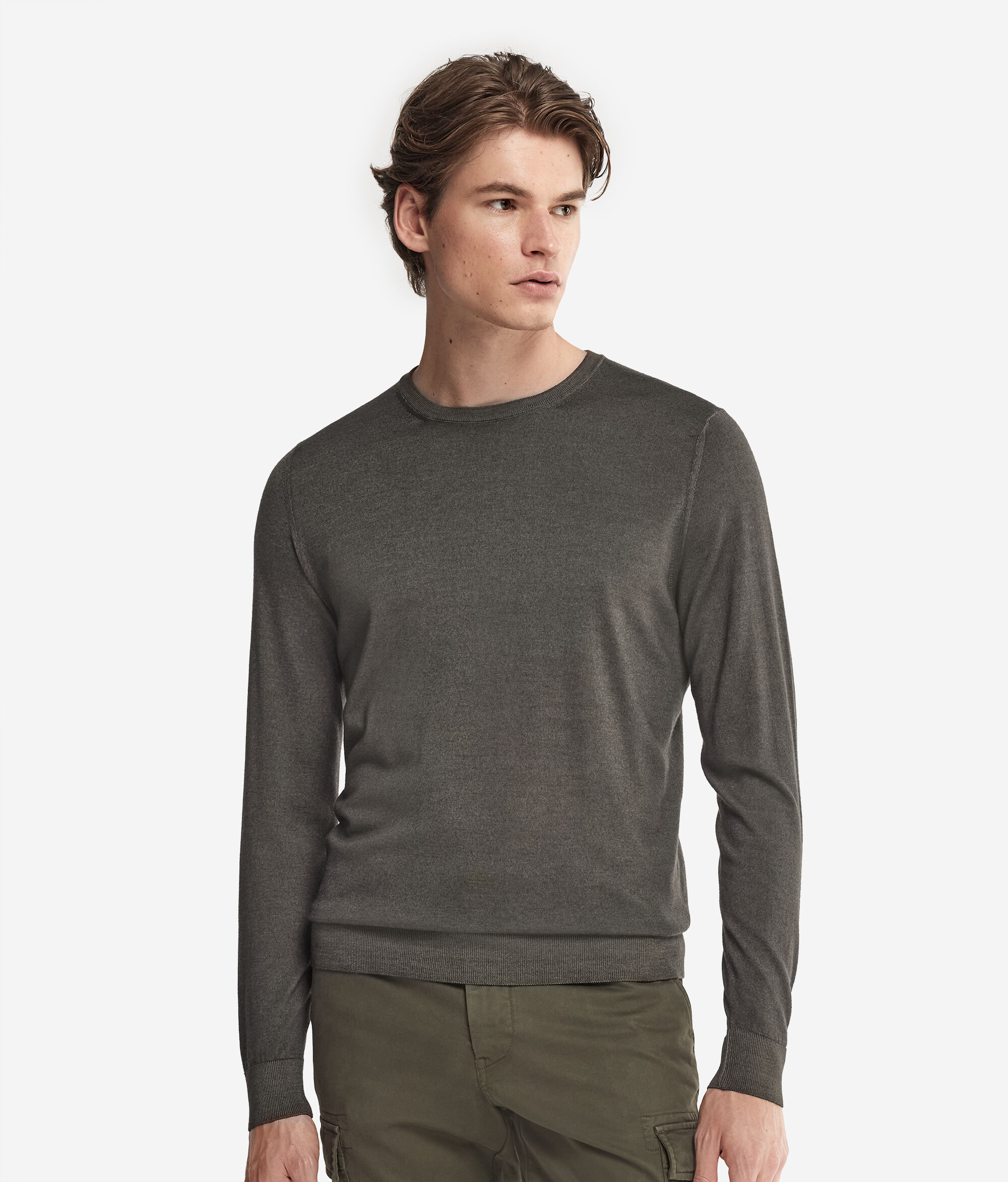 Μπλούζα με Στρογγυλή Λαιμόκοψη από Ultrafine Cashmere