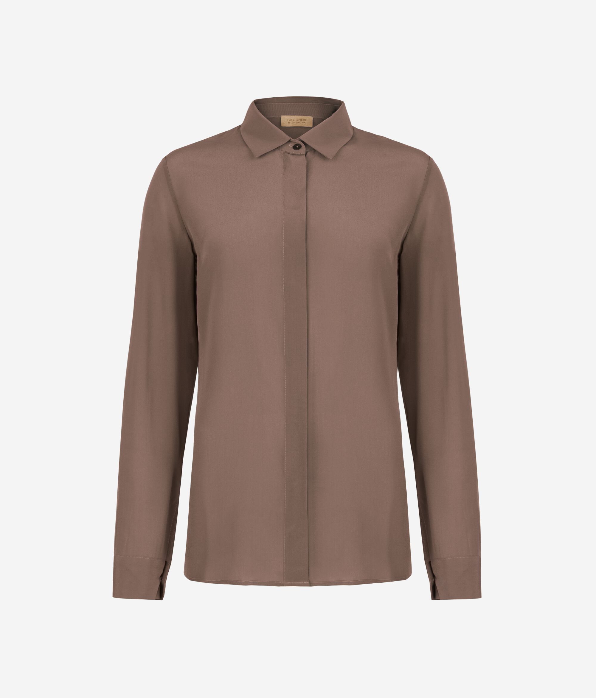 Camicia con Colletto in Seta