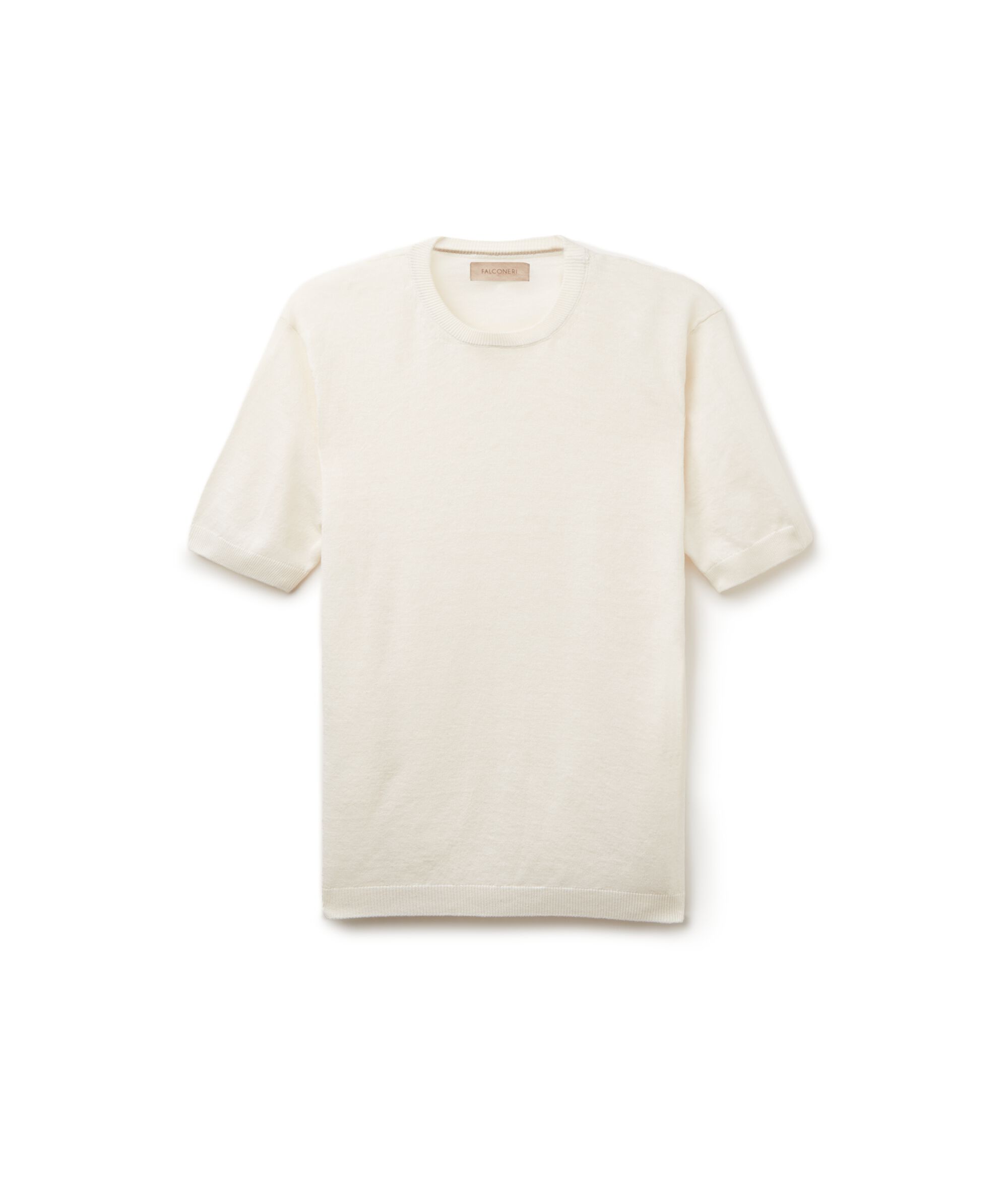 T-Shirt aus Baumwoll-Leinen