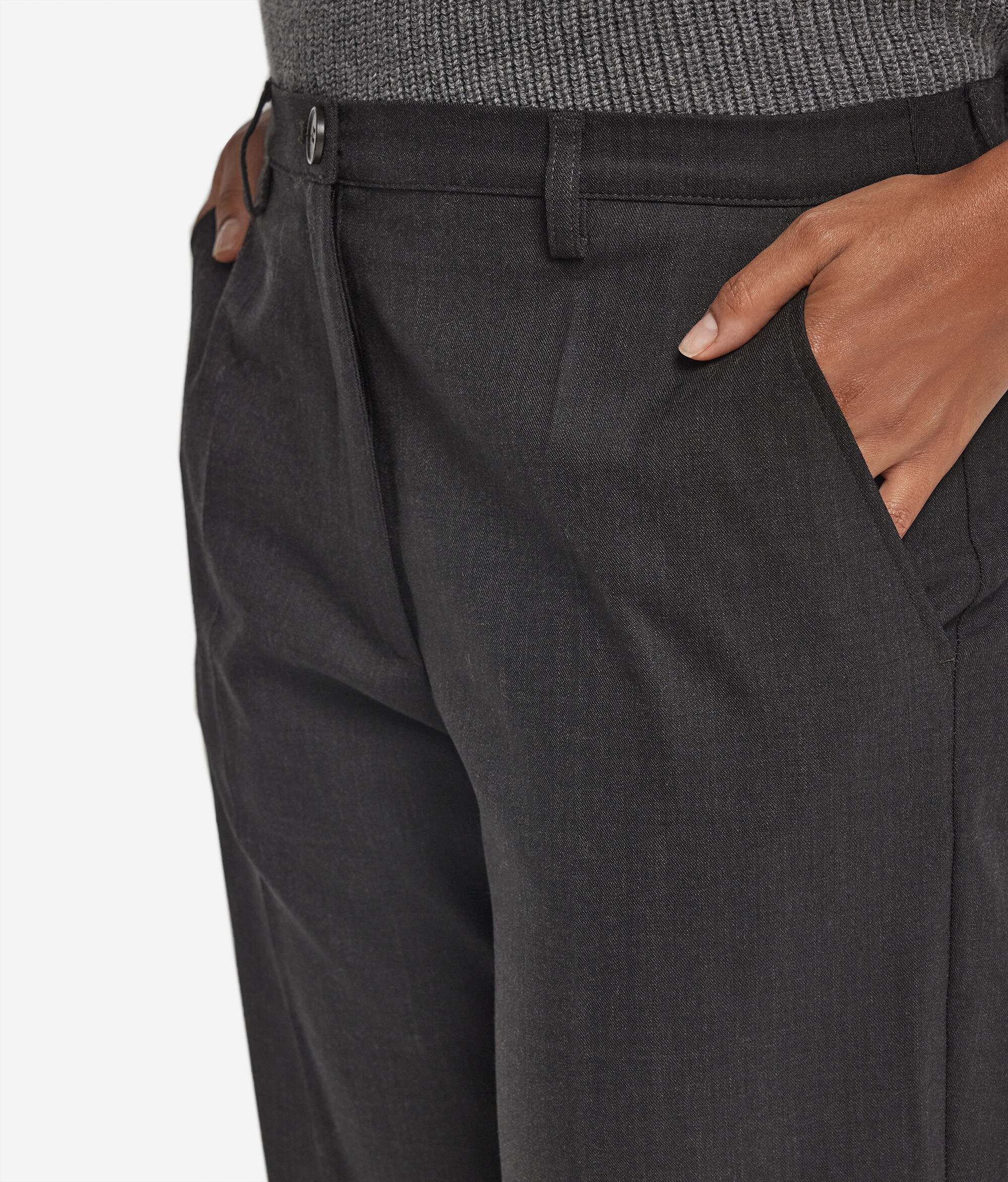 Classic wool trousers