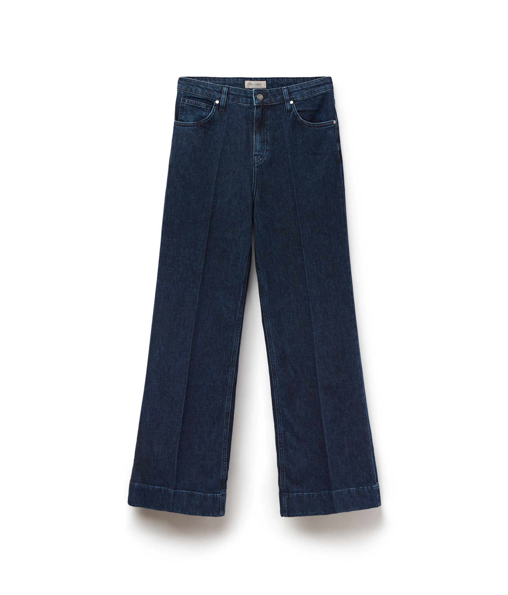 Cashmere Denim Flare Trousers_8019