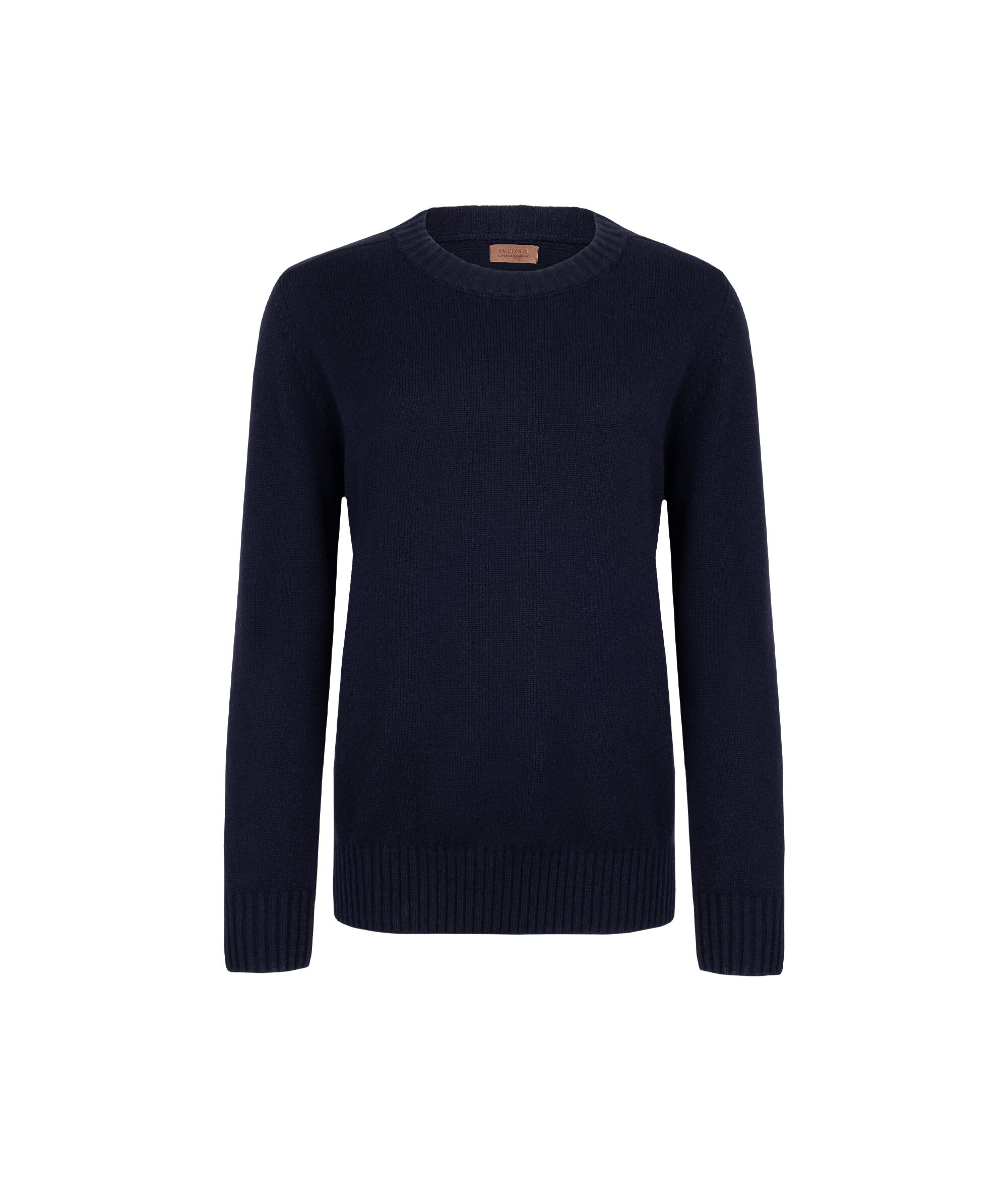 Ultrasoft Cashmere Reglan Omuz Detaylı Yuvarlak Yaka Kazak