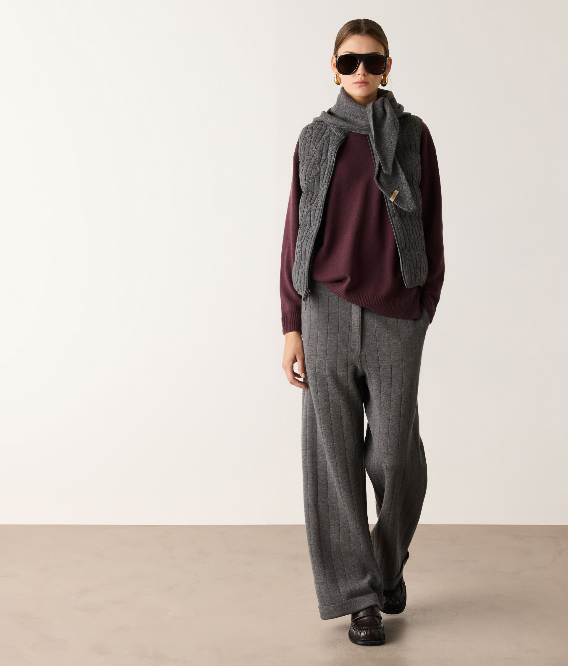 Pull en cachemire ultra-doux avec fentes