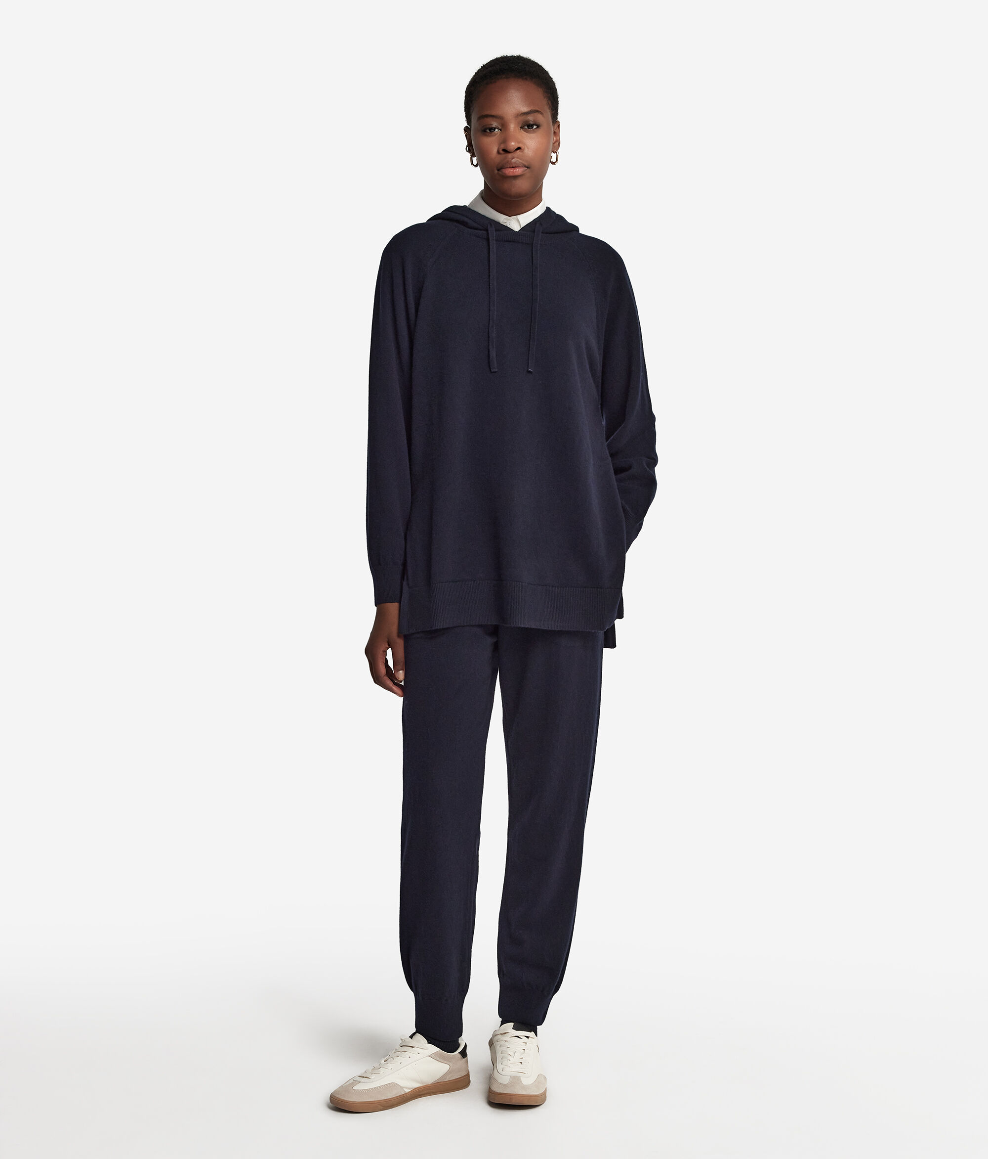 Sudadera con capucha de cashmere ultrasoft