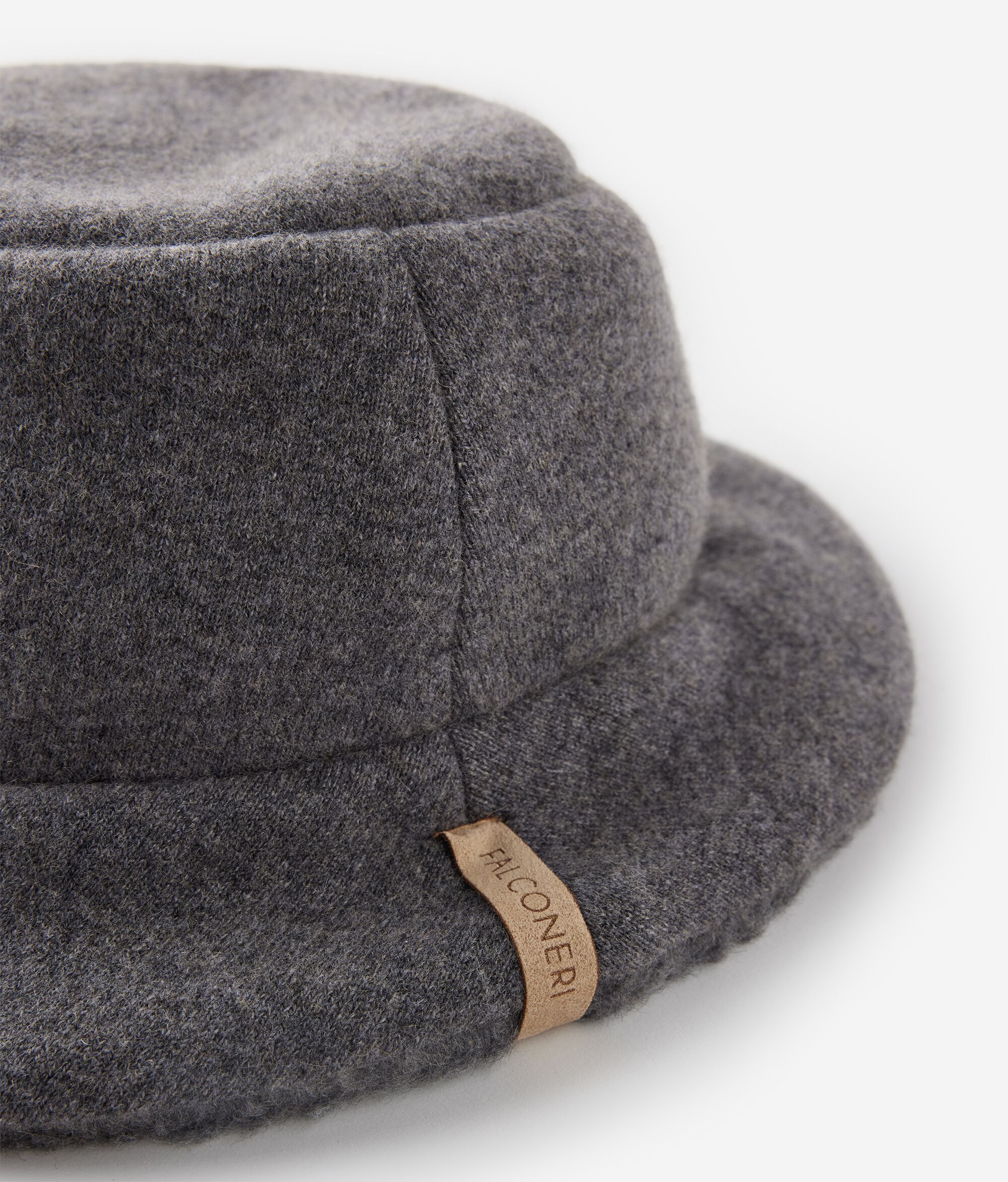 Oboustranná kašmírová čepice bucket hat