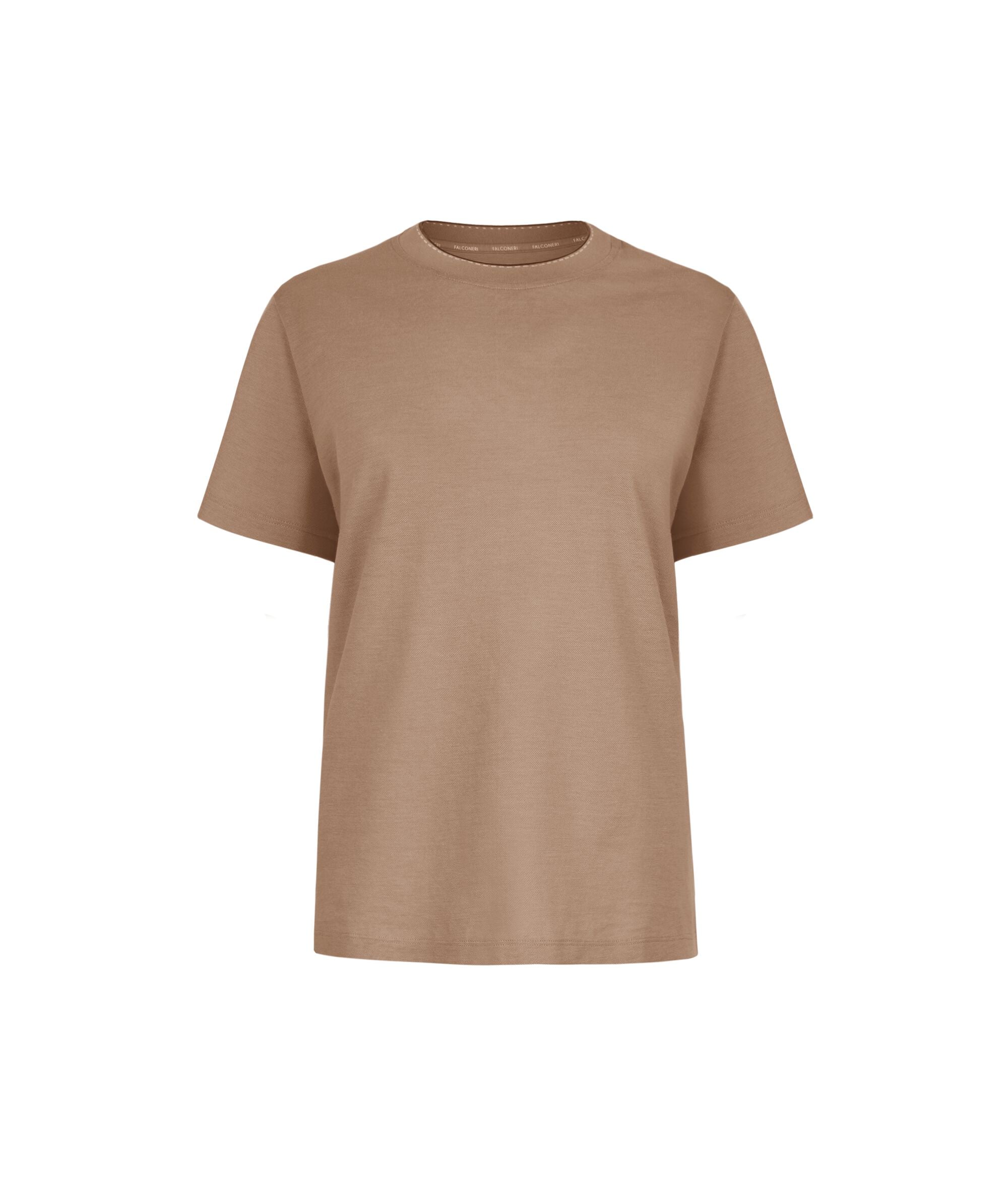 ニットカラー ピケ Tシャツ