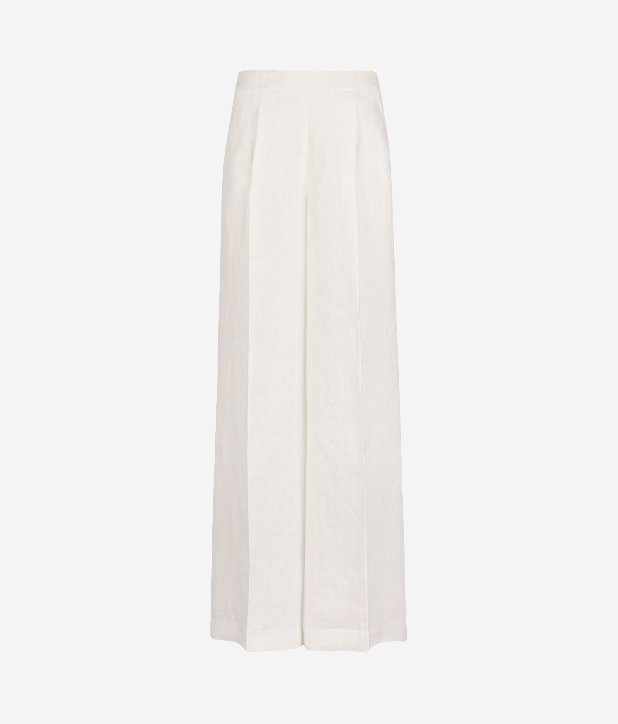 Брюки палаццо изо льна
