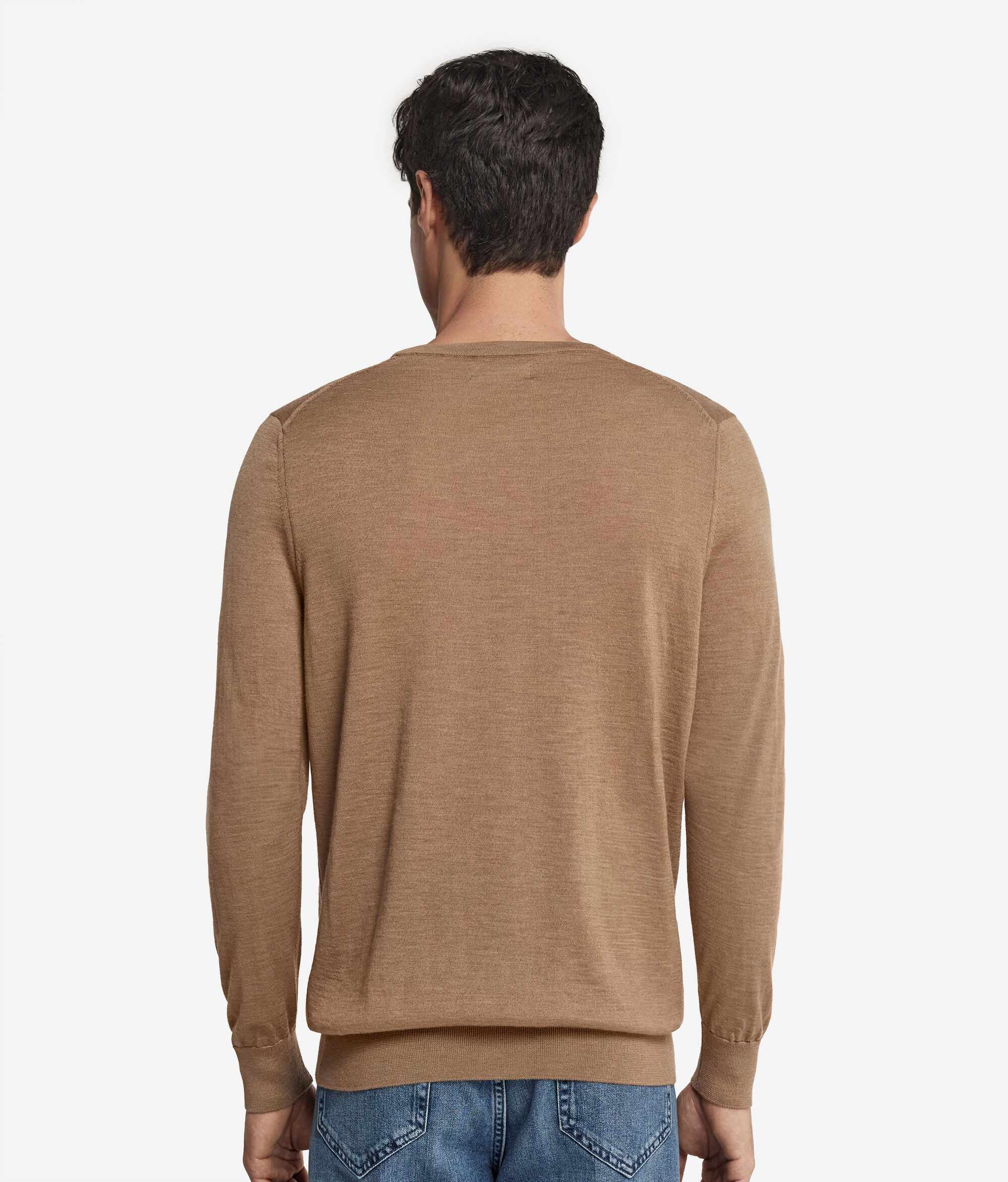 Round-Neck Ultrafine Cashmere Jumper