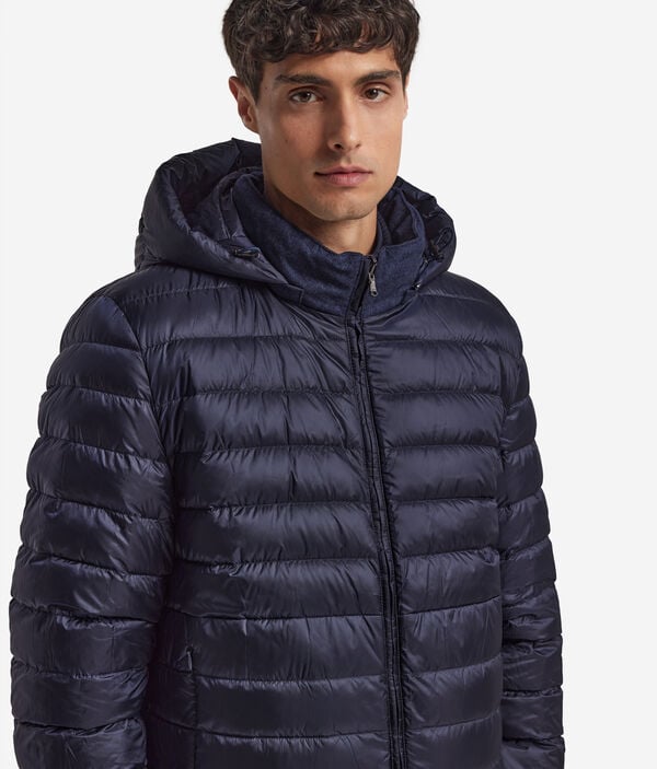 Двусторонняя куртка из шелка и кашемира