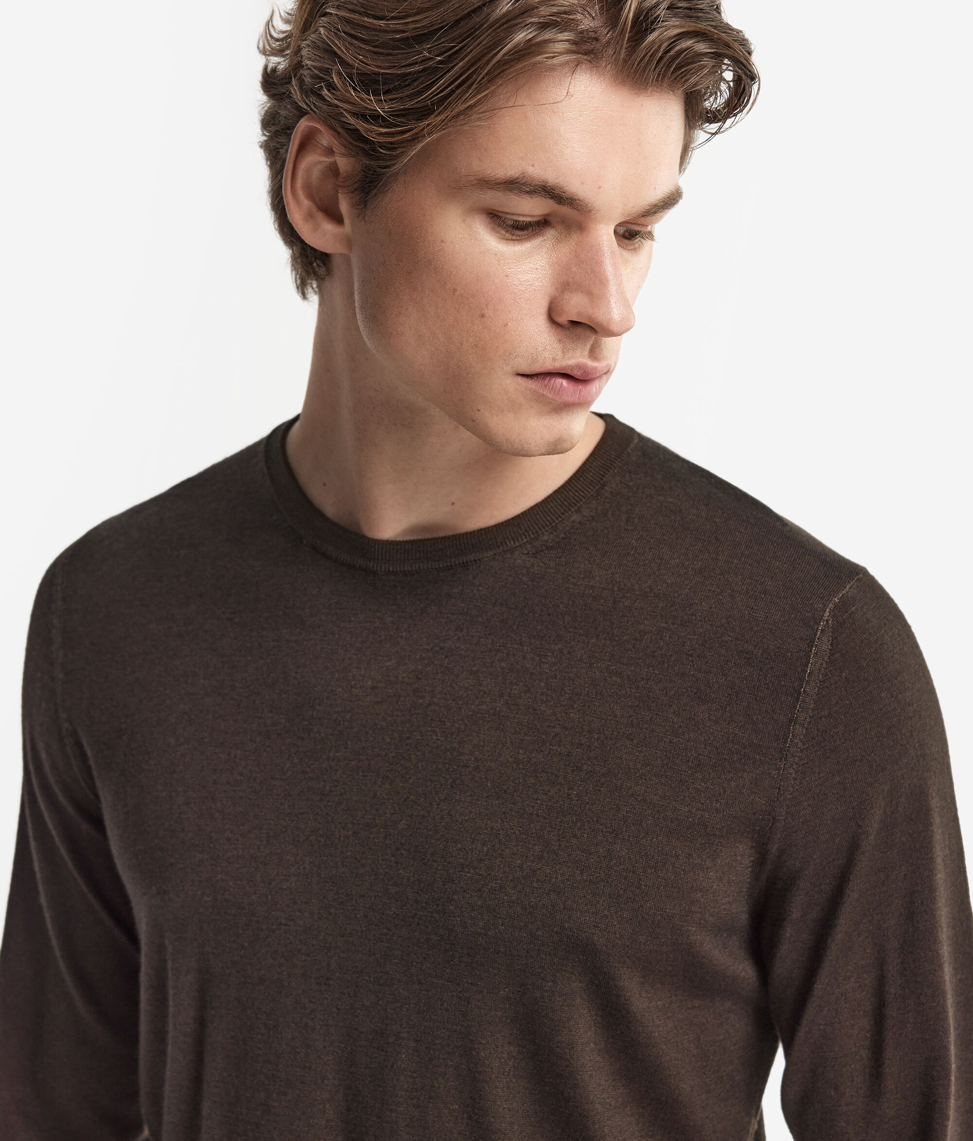 Jersei de coll rodó de Cashmere Ultrafine