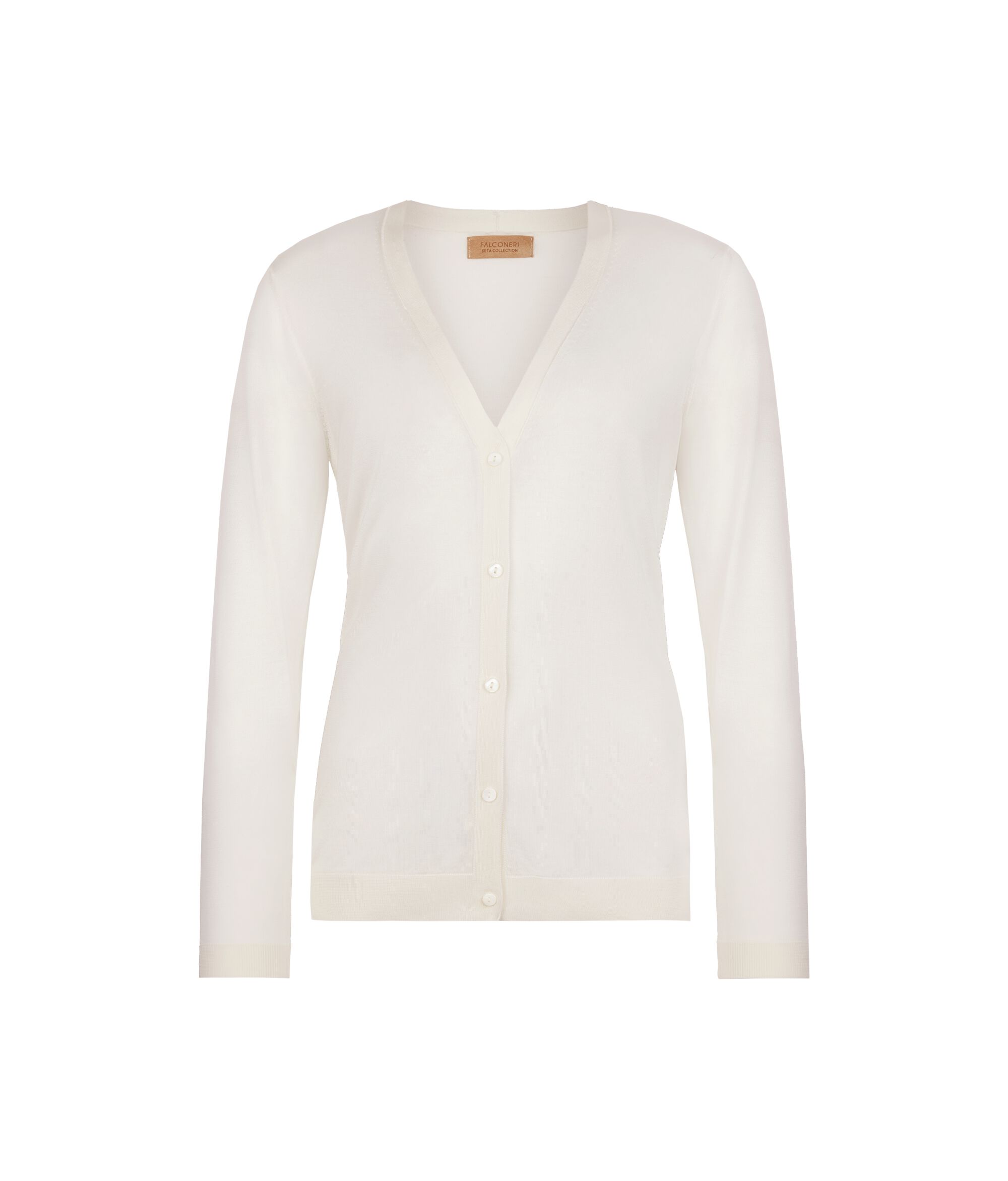 シルク カーディガン