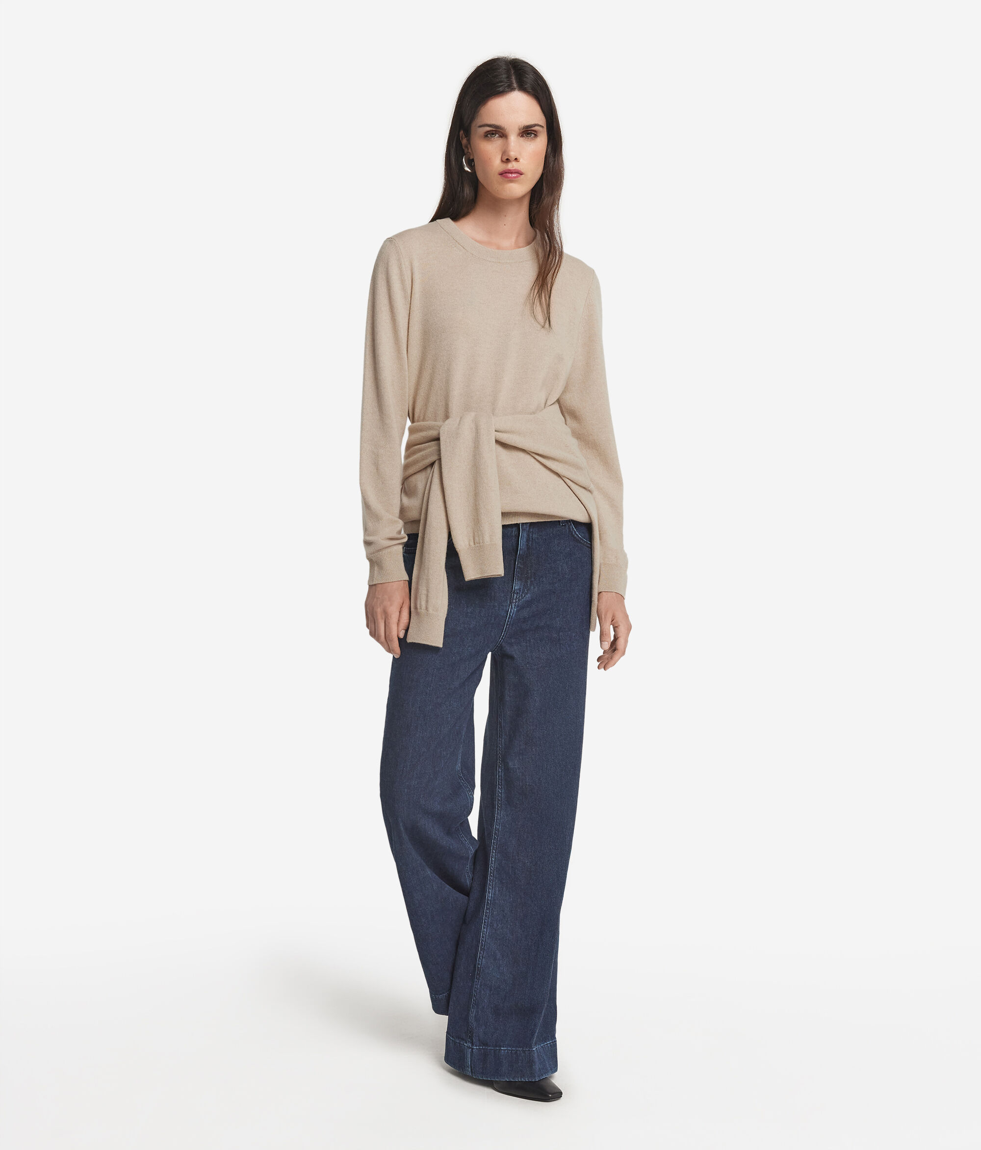 Maglia girocollo in Cashmere Ultrasoft
