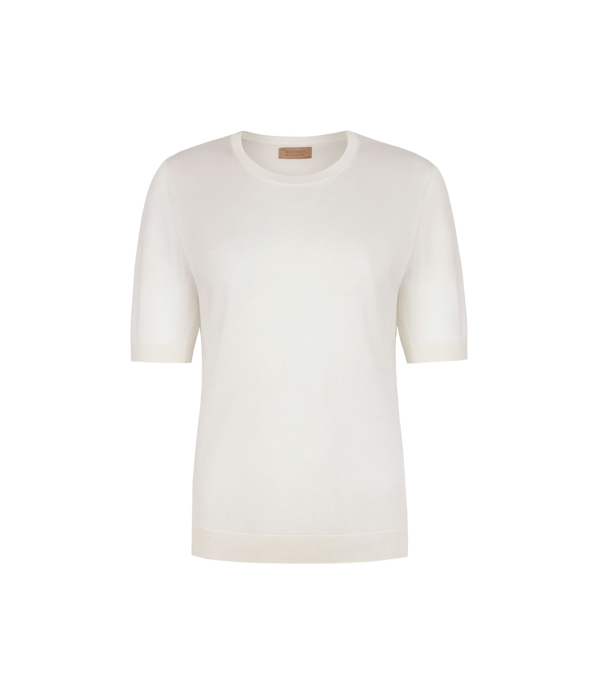 Bisiklet Yaka İpek Tişört