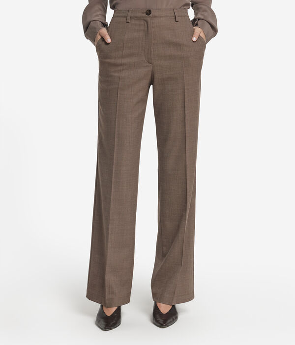 Базовые брюки из шерсти