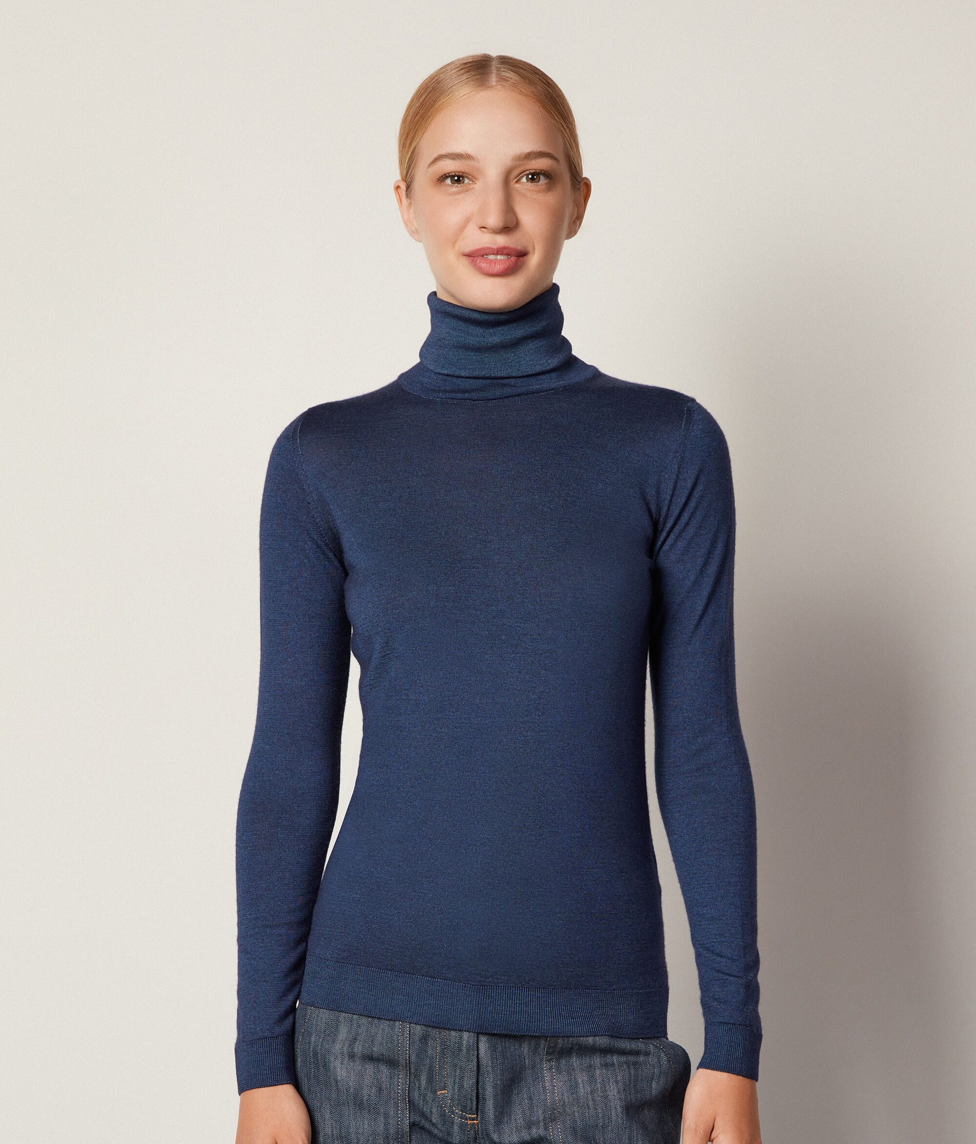 Rollkragenpullover aus Kaschmir Ultrafine