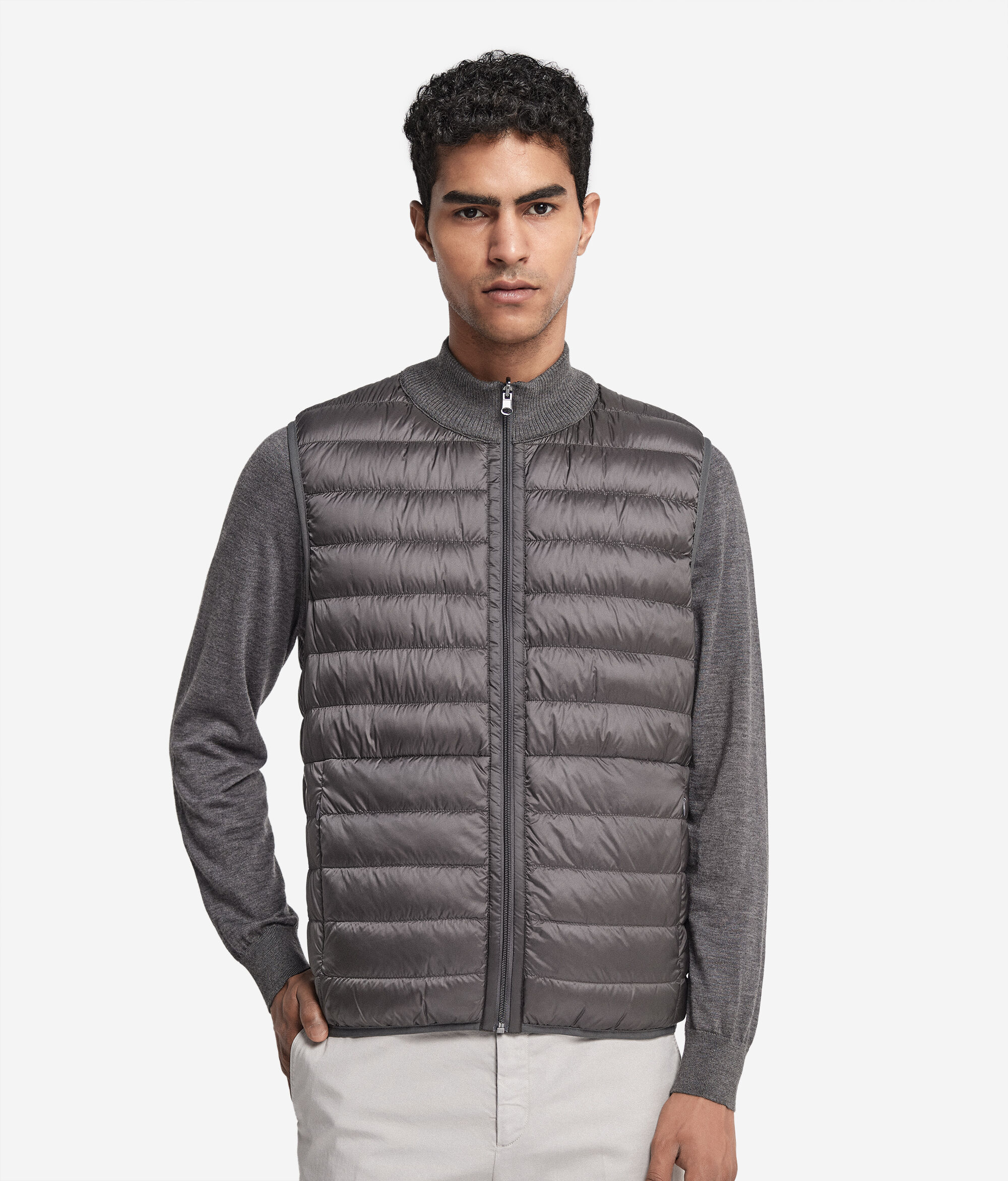 Piumino Reversibile in Cashmere