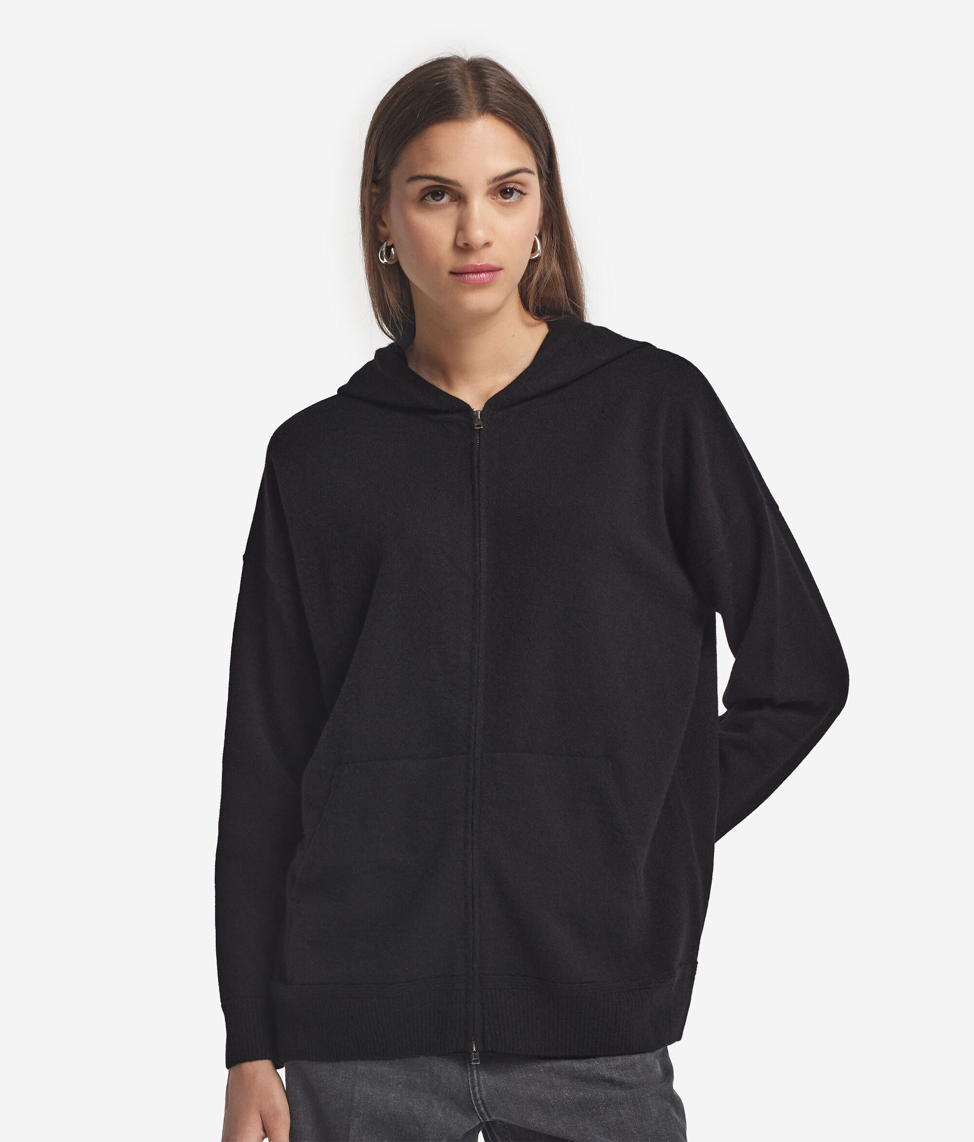 Ultrasoft Cashmere Hooded Sweatshirt