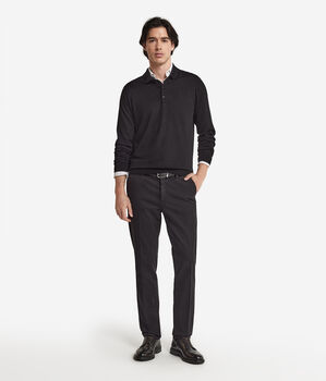 Polo em Ultrafine Cashmere