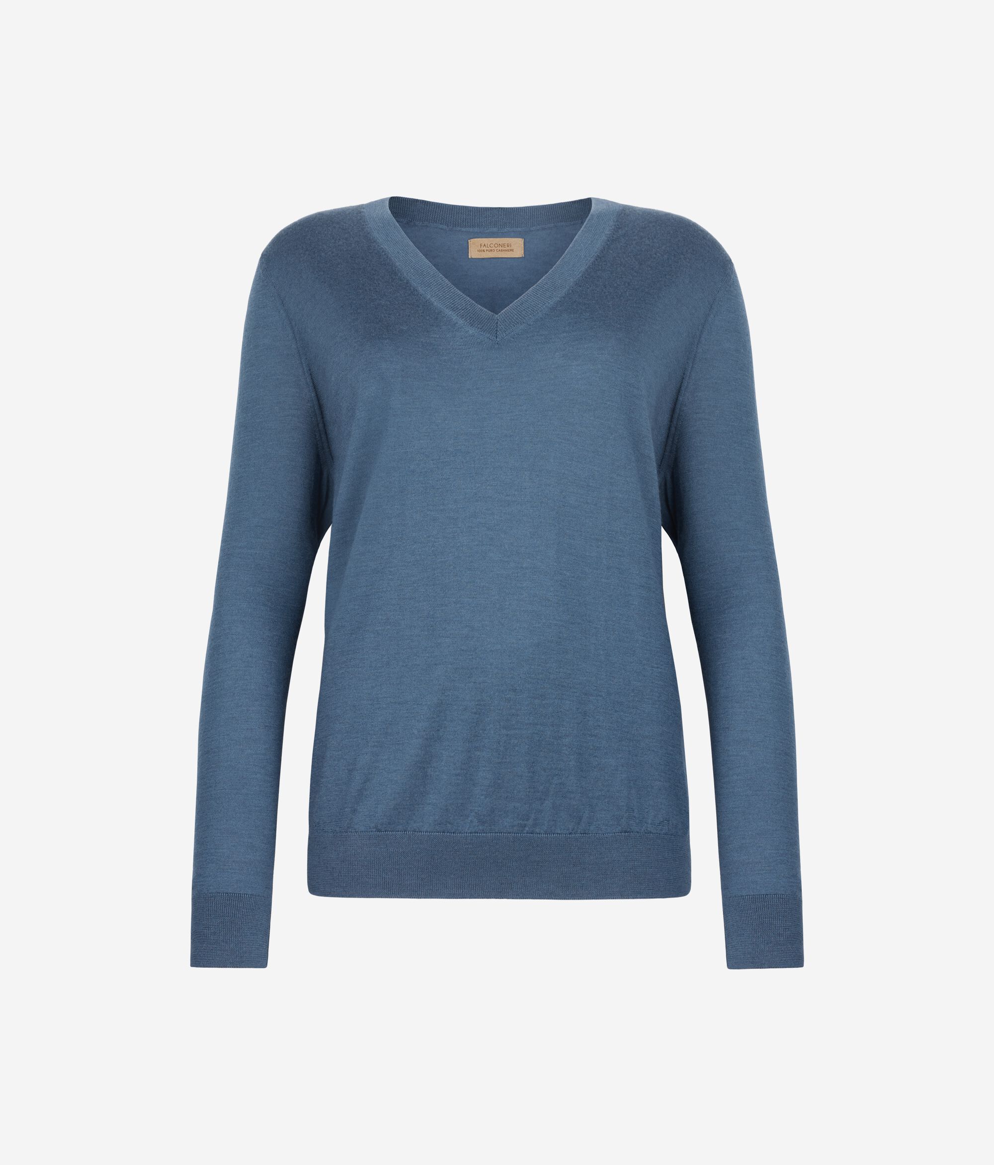 Ultrafine Cashmere V-Neck Sweater