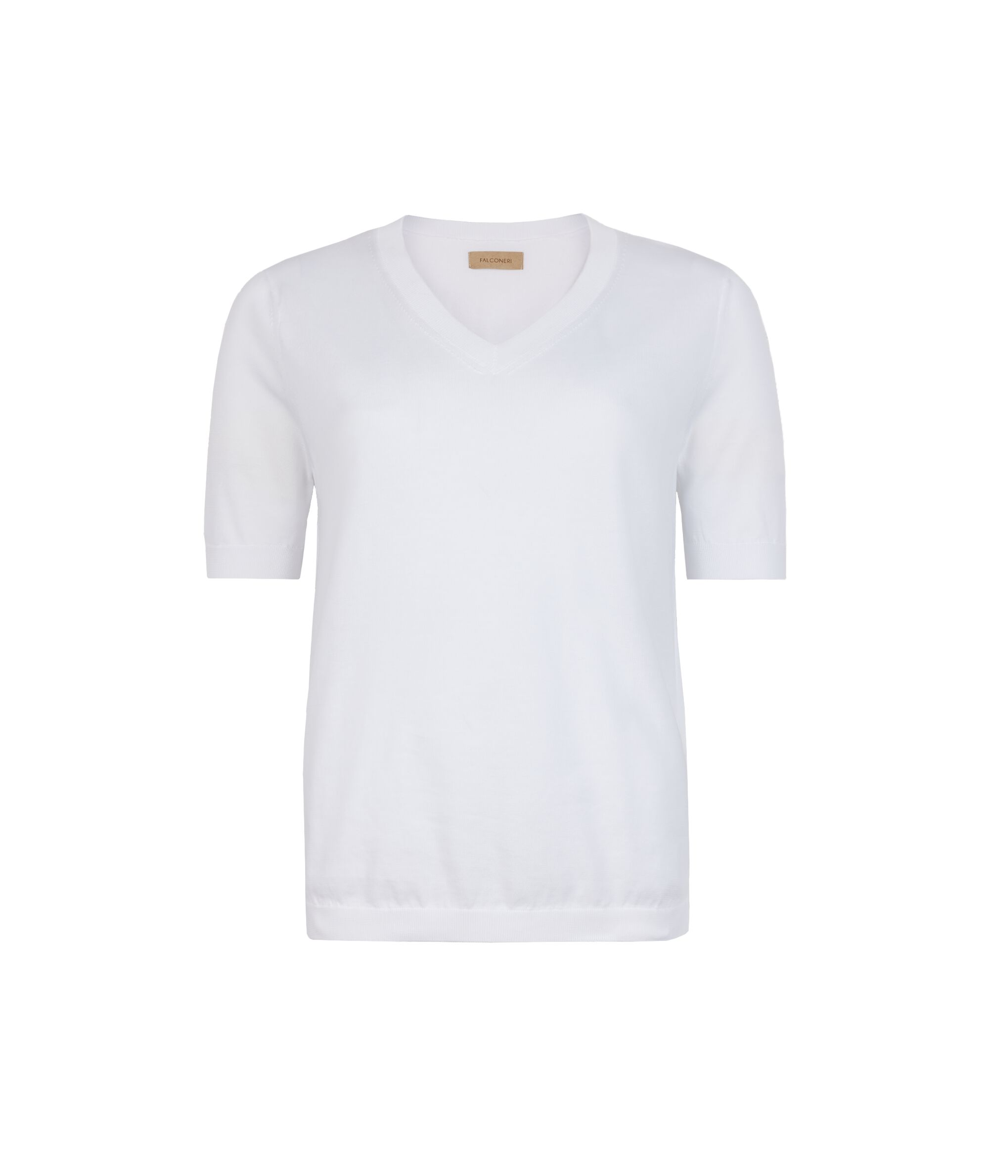V-neck Cotton T-shirt