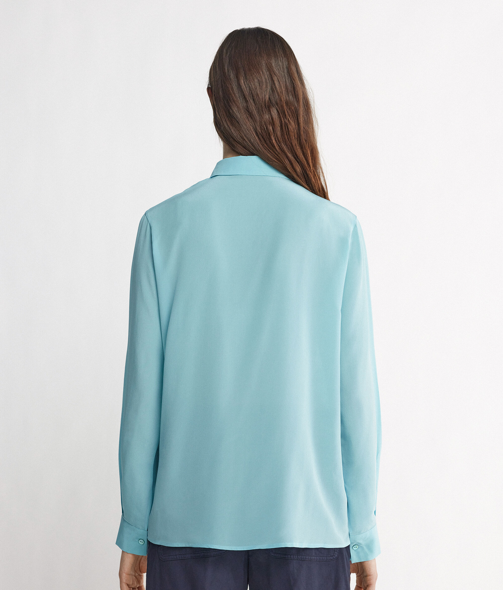 Chemise en soie femme