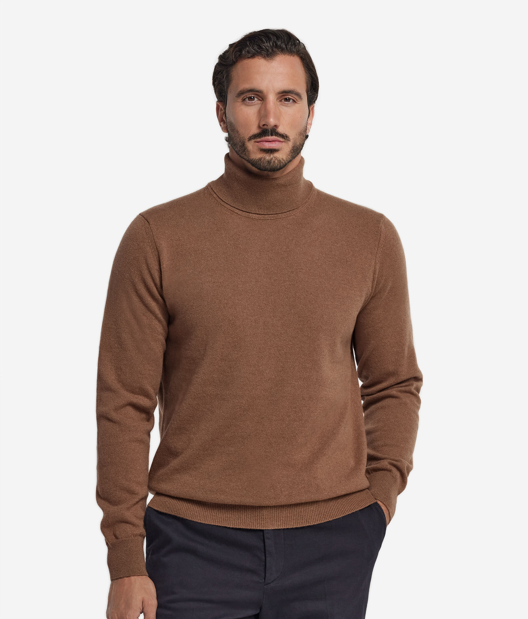 Ultrasoft Cashmere Turtleneck Jumper