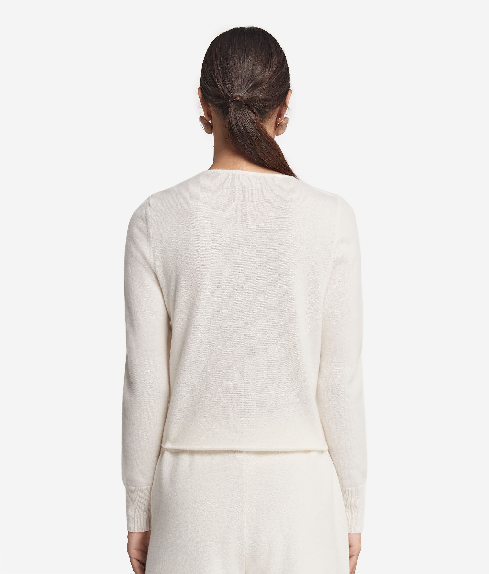 Кардиган из кашемира с цветочной вышивкой