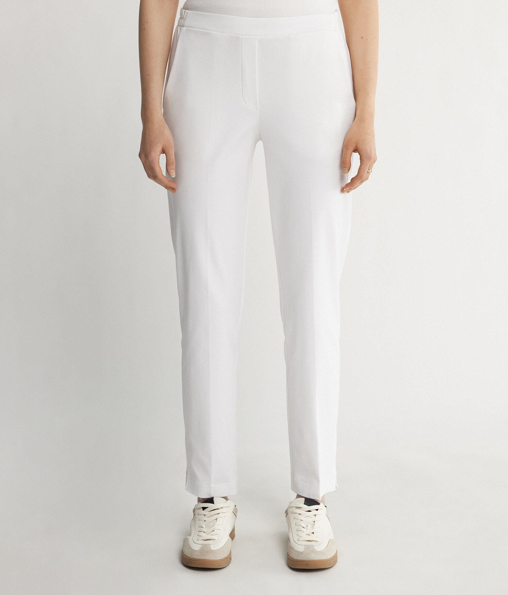 Cotton Cigarette Trousers