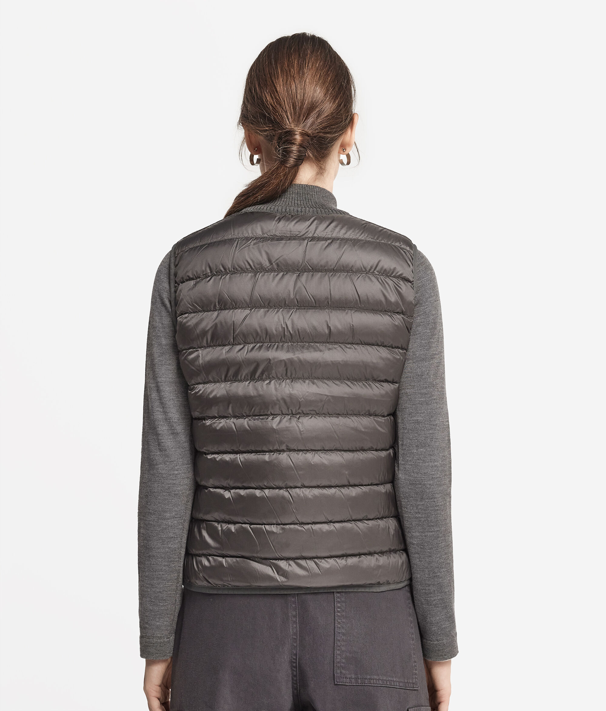 Reversible Cashmere Down Vest