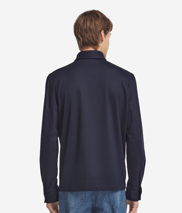 Куртка-рубашка из шерсти