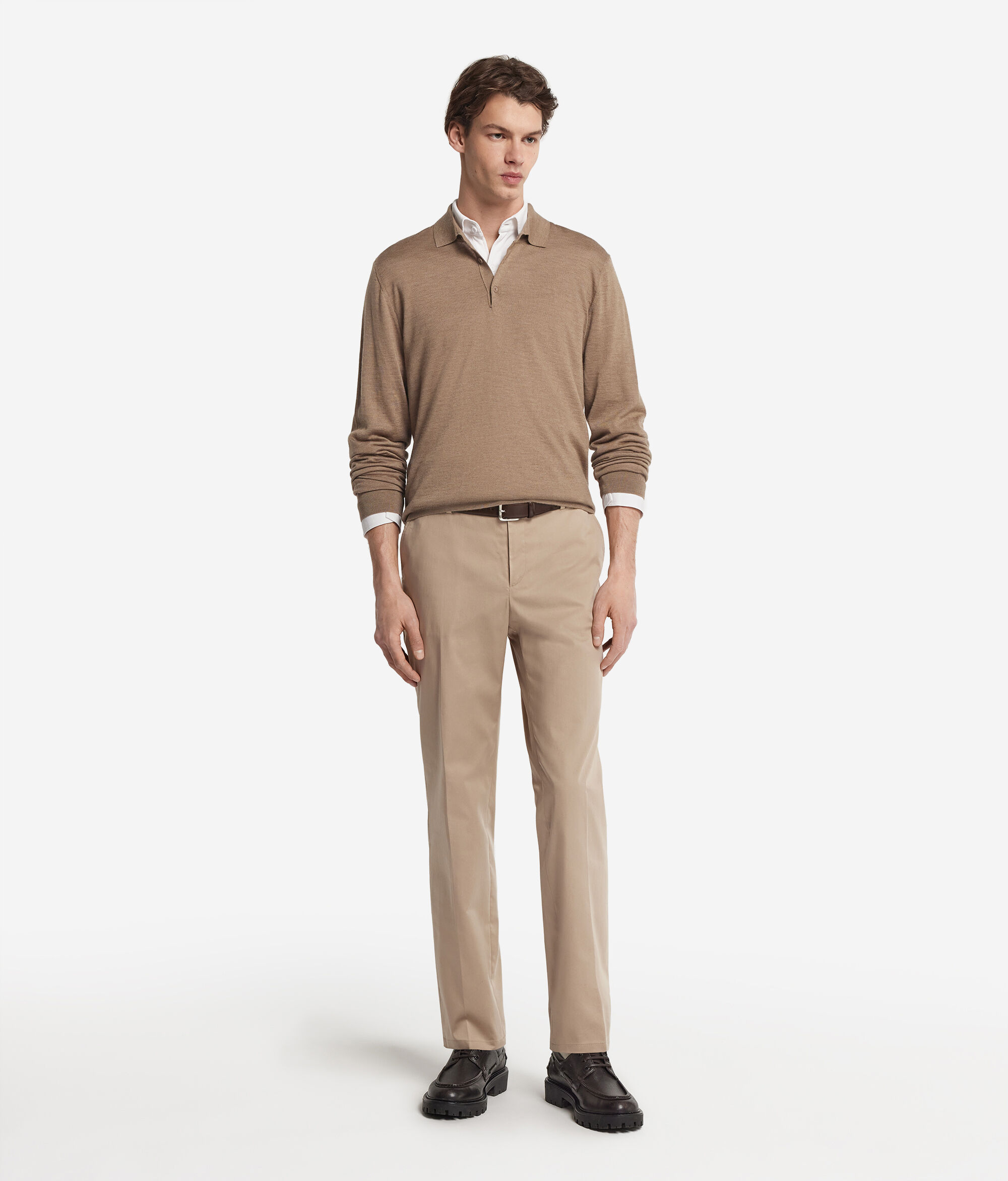 Ultrafine Cashmere Polo Shirt