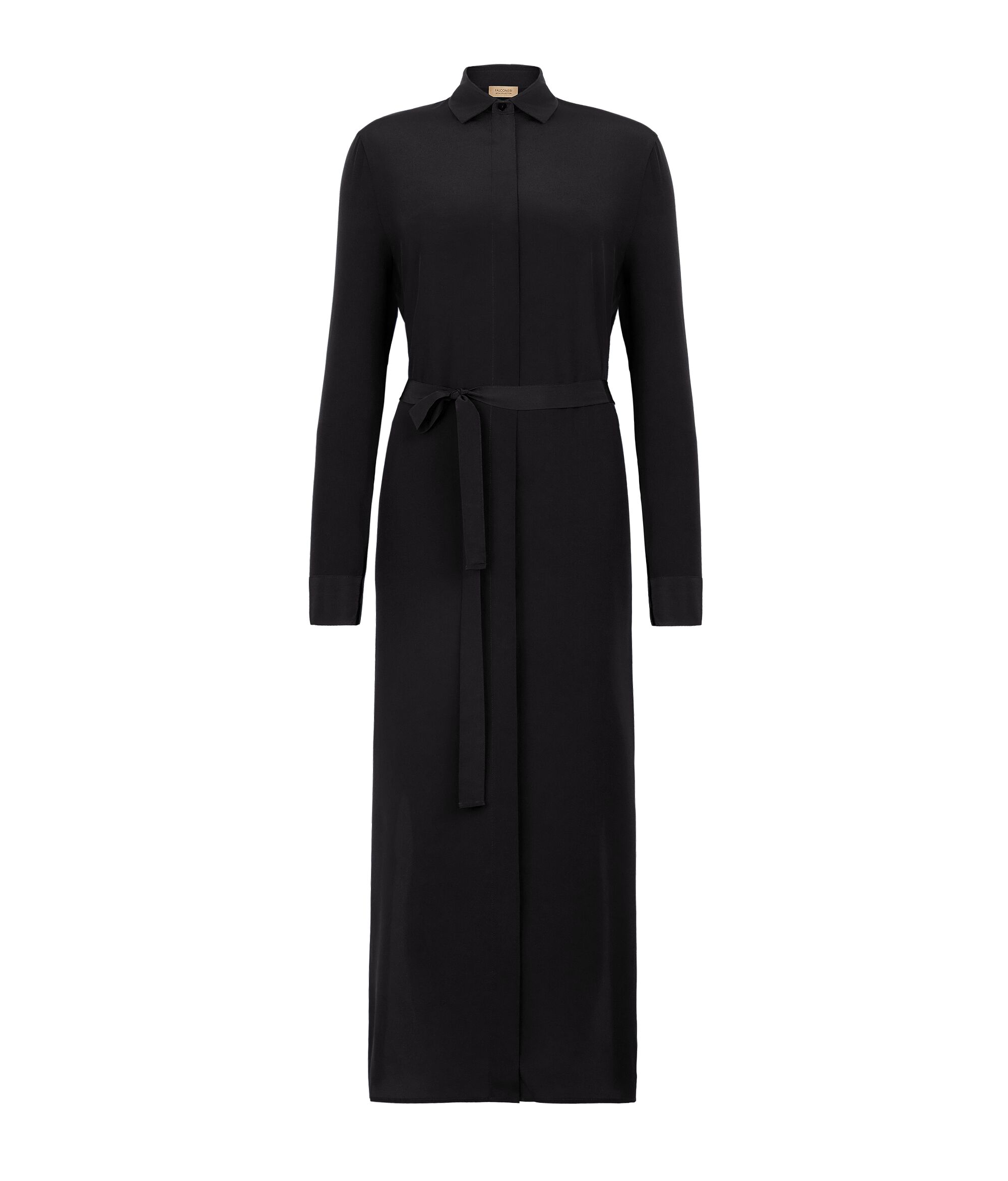 Silk Shirt Dress