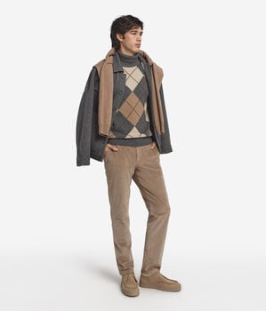 Ζιβάγκο με σχέδιο ρόμβους από Ultrasoft Cashmere