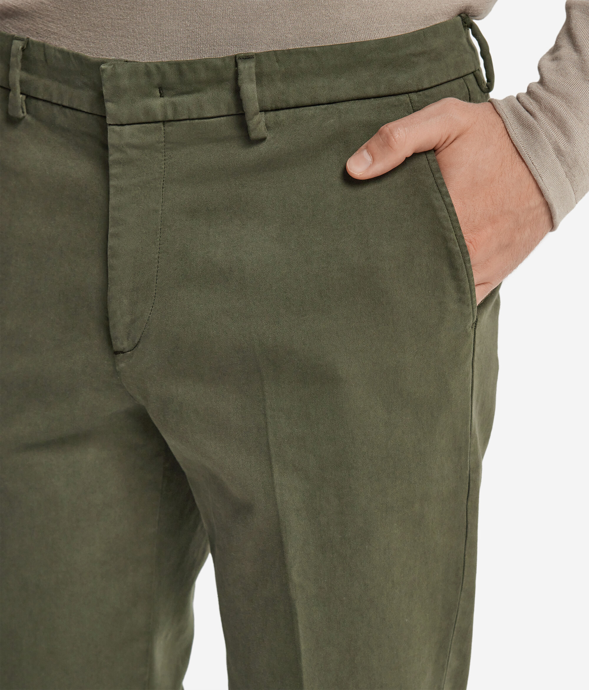 Брюки-чинос из хлопка