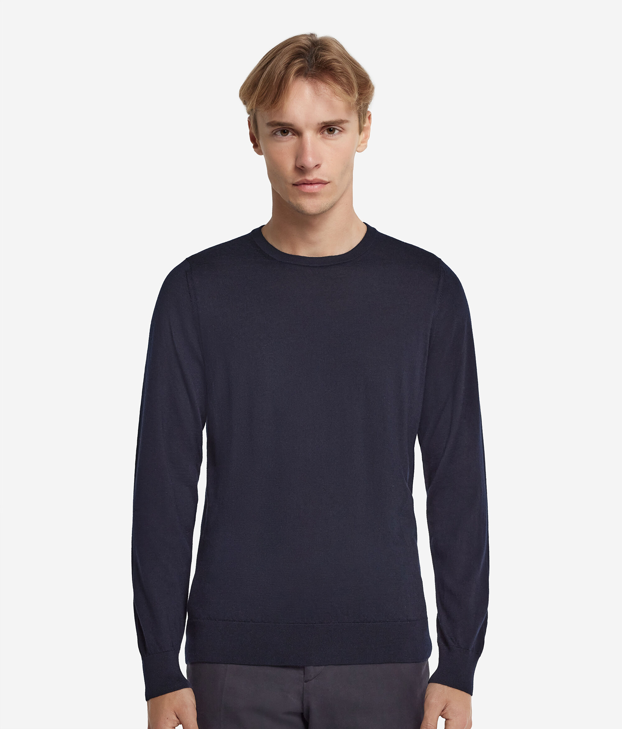 Maglia girocollo in Cashmere Ultrafine