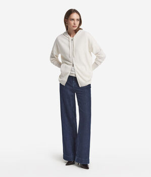 Hooded Ultrasoft Cashmere Sweatshirt