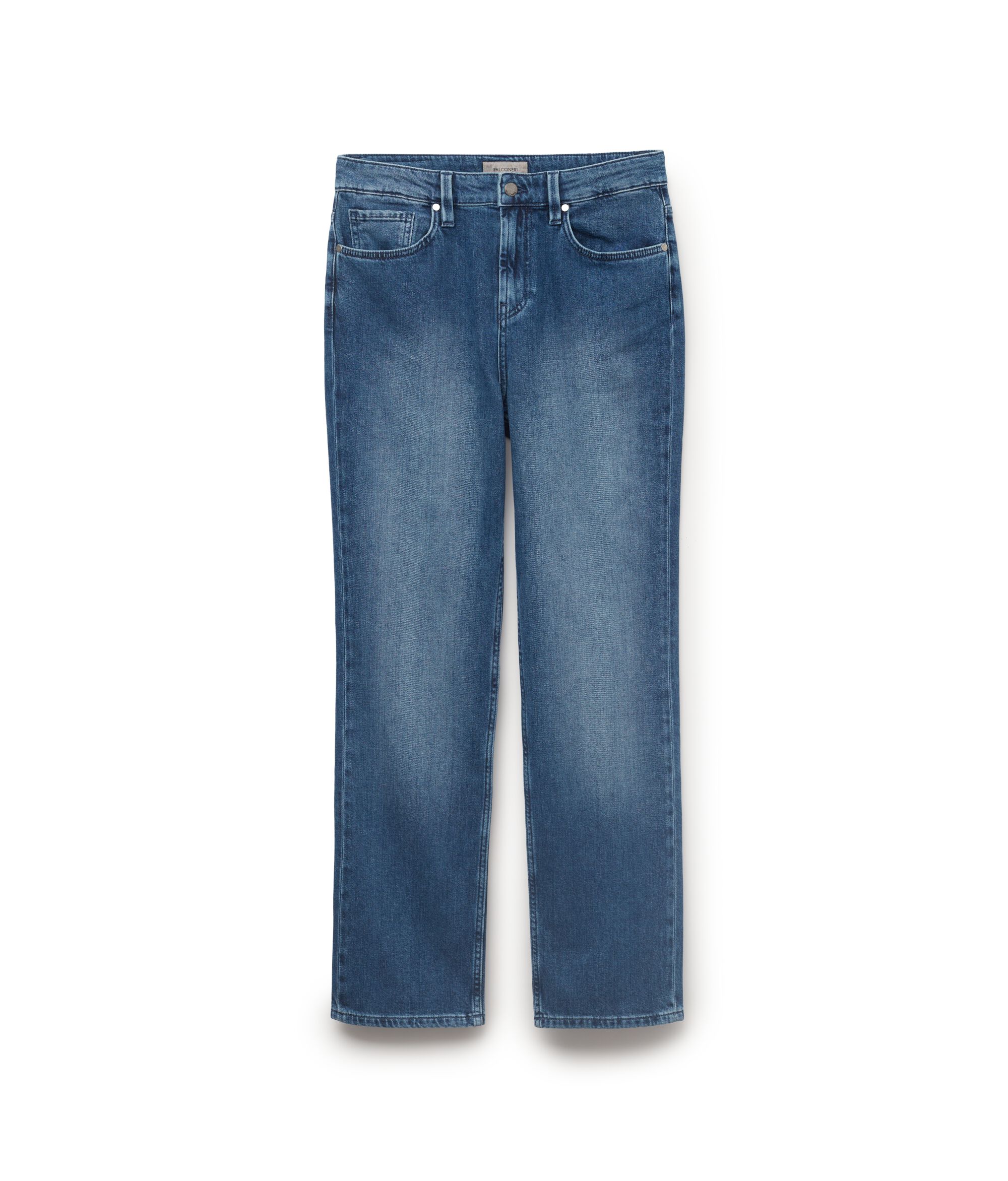Denimhose mit Kaschmir