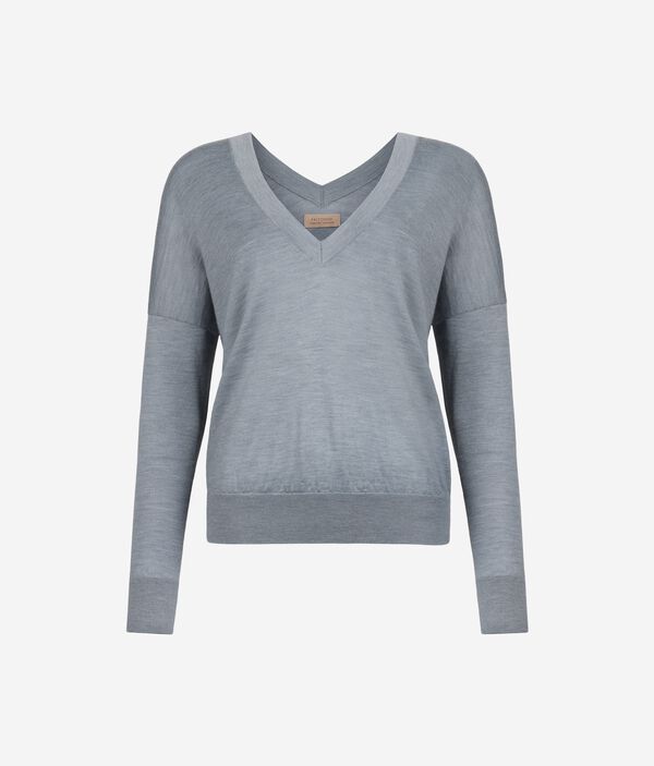 Пуловер из ультратонкого кашемира