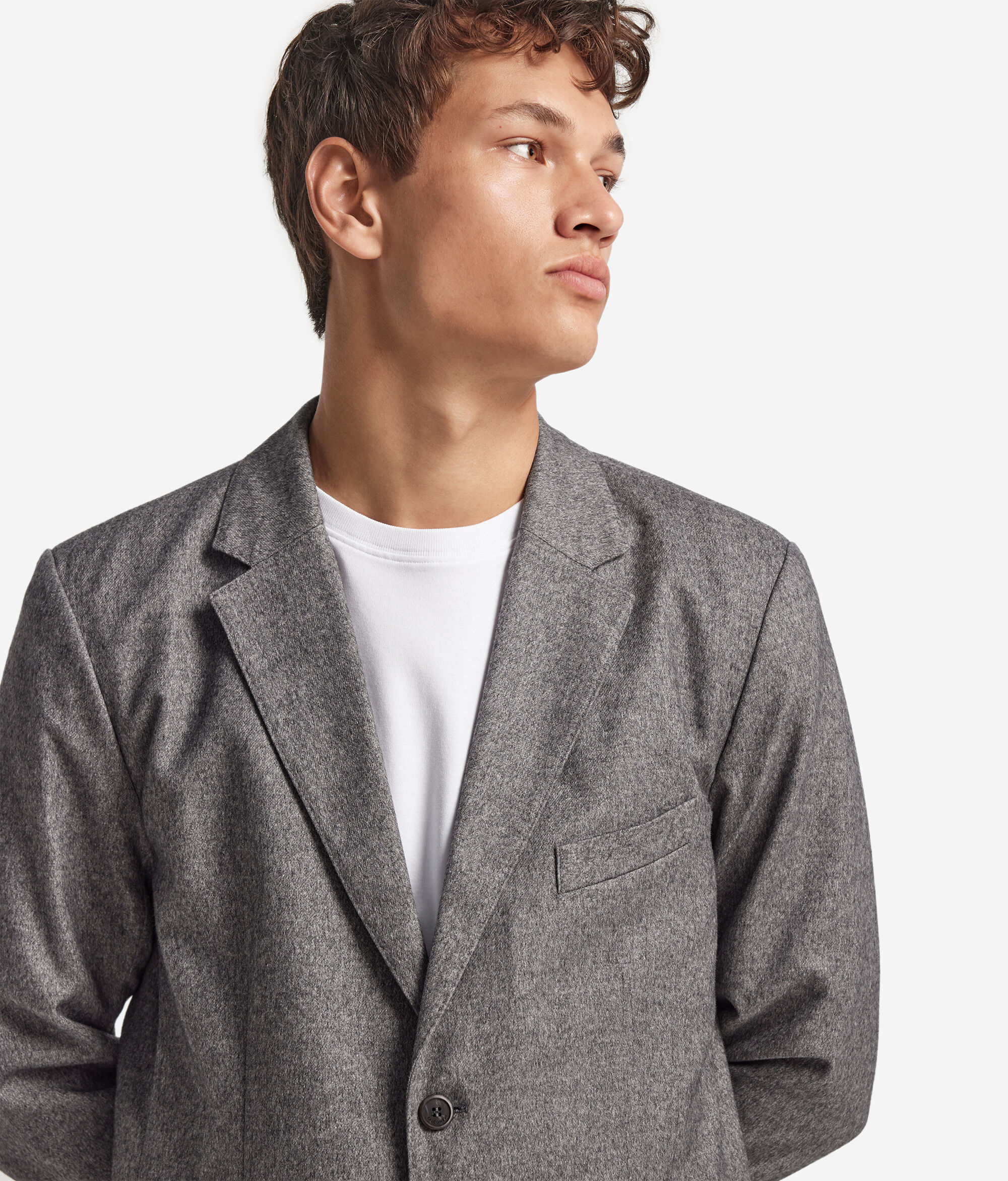 Jacke aus Kaschmir und Seide