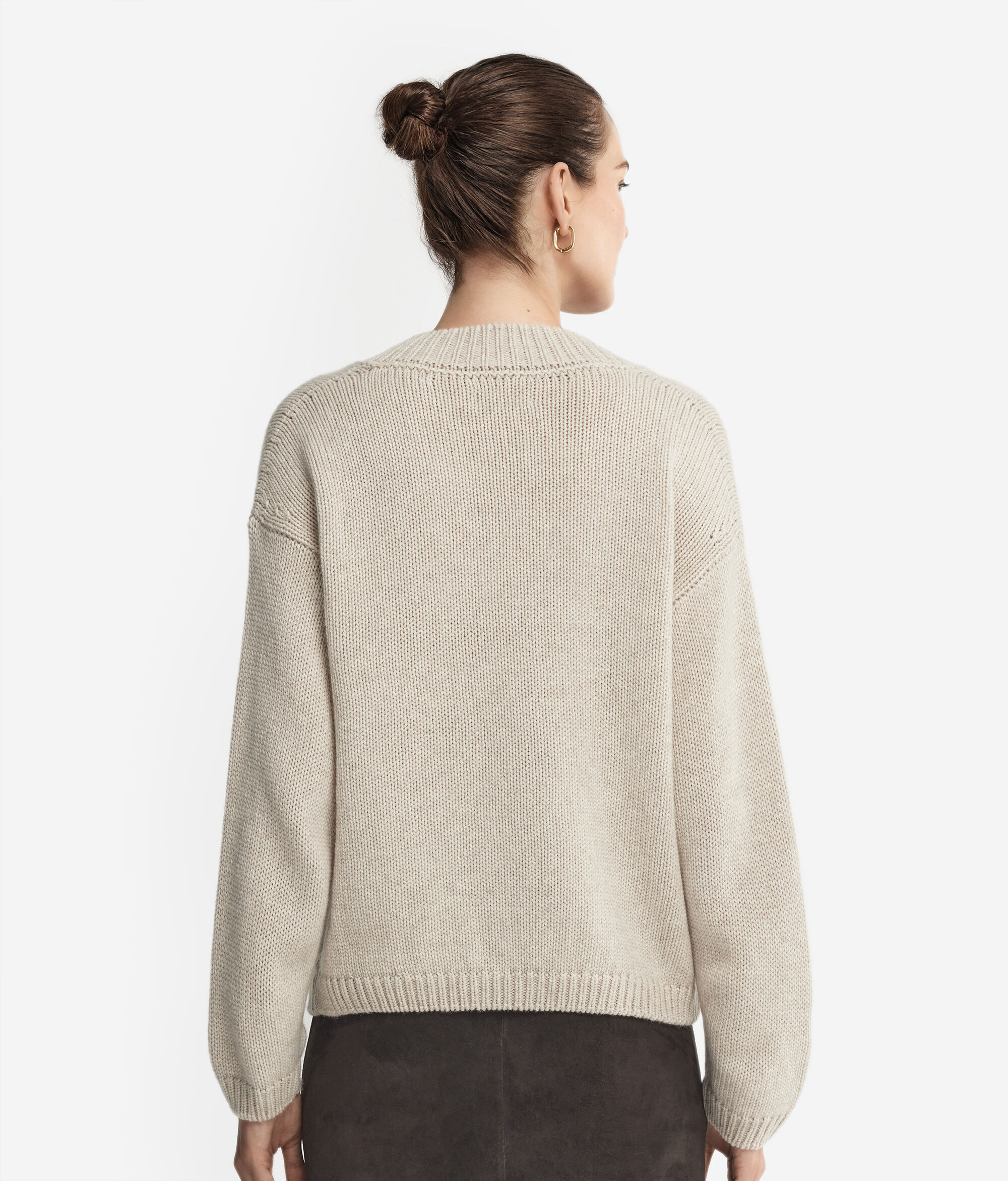 Ultrasoft Cashmere Tricot V-Neck Jumper