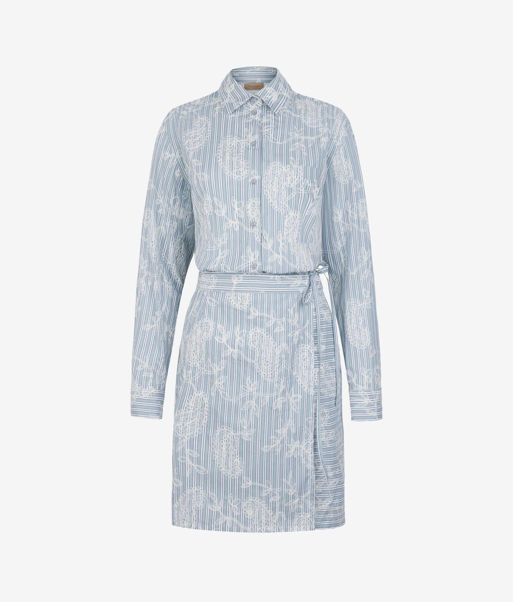 Embroidered cotton dress