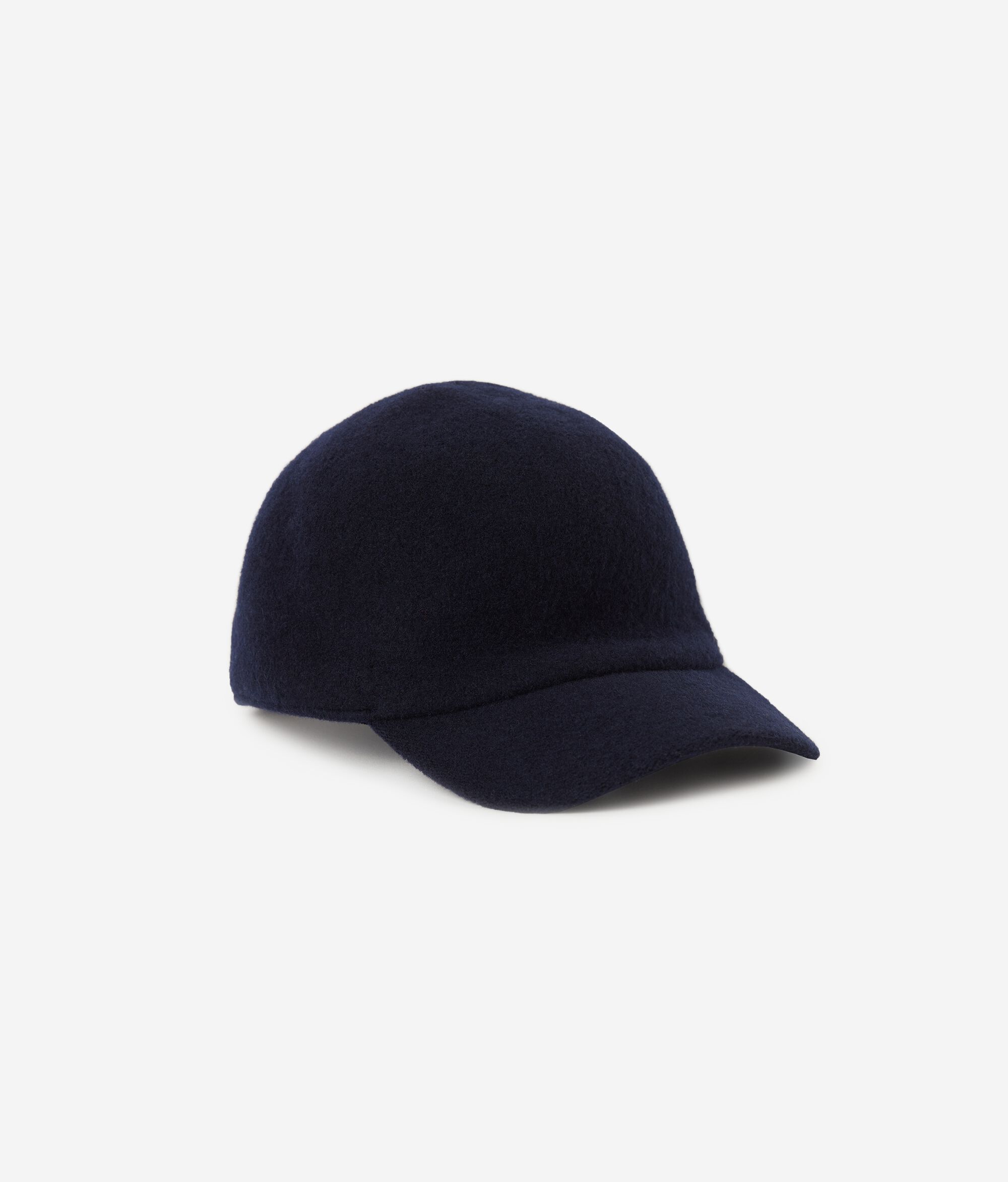 Casquette en laine à visière