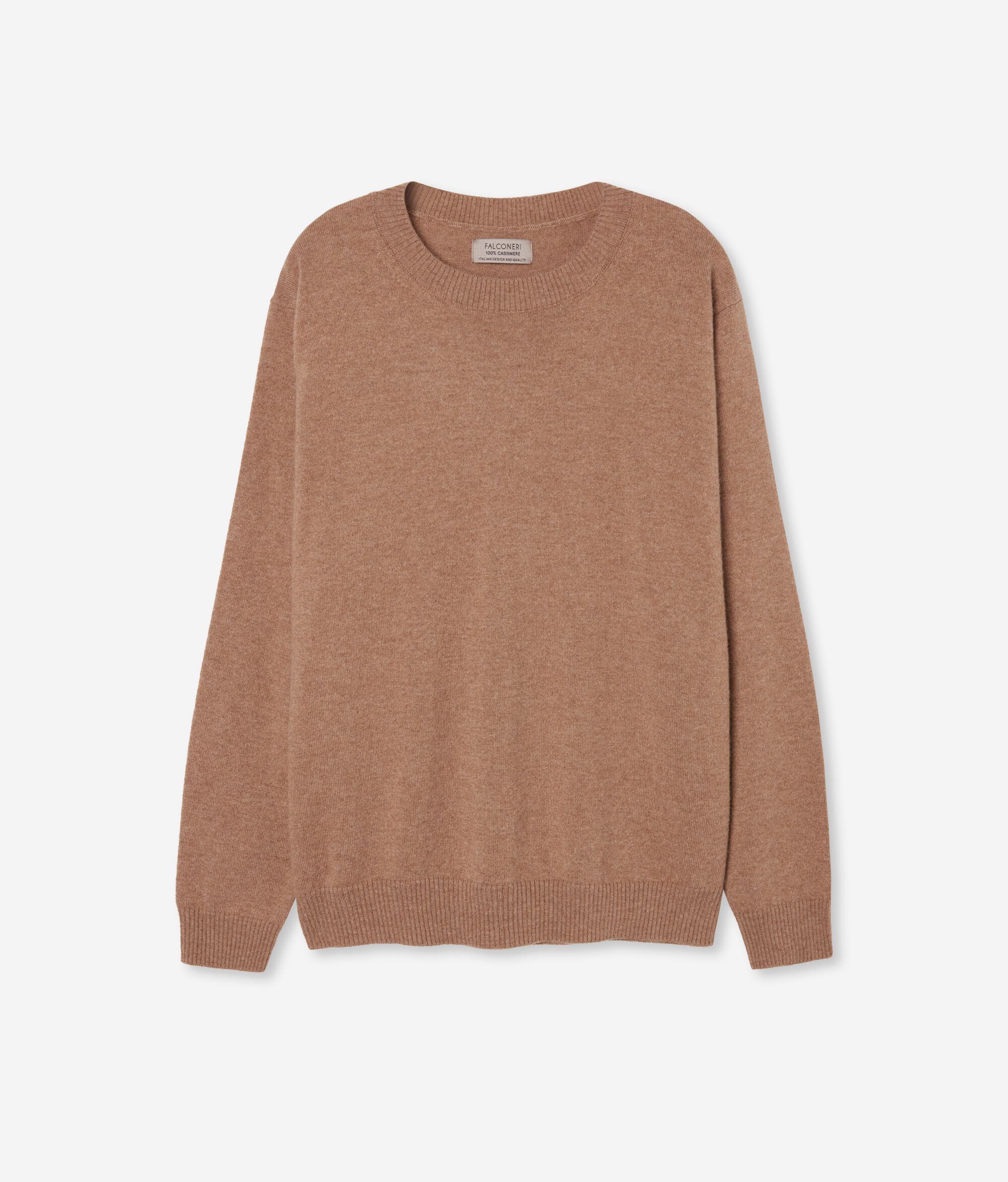 Pull à col bateau en cachemire ultra-doux