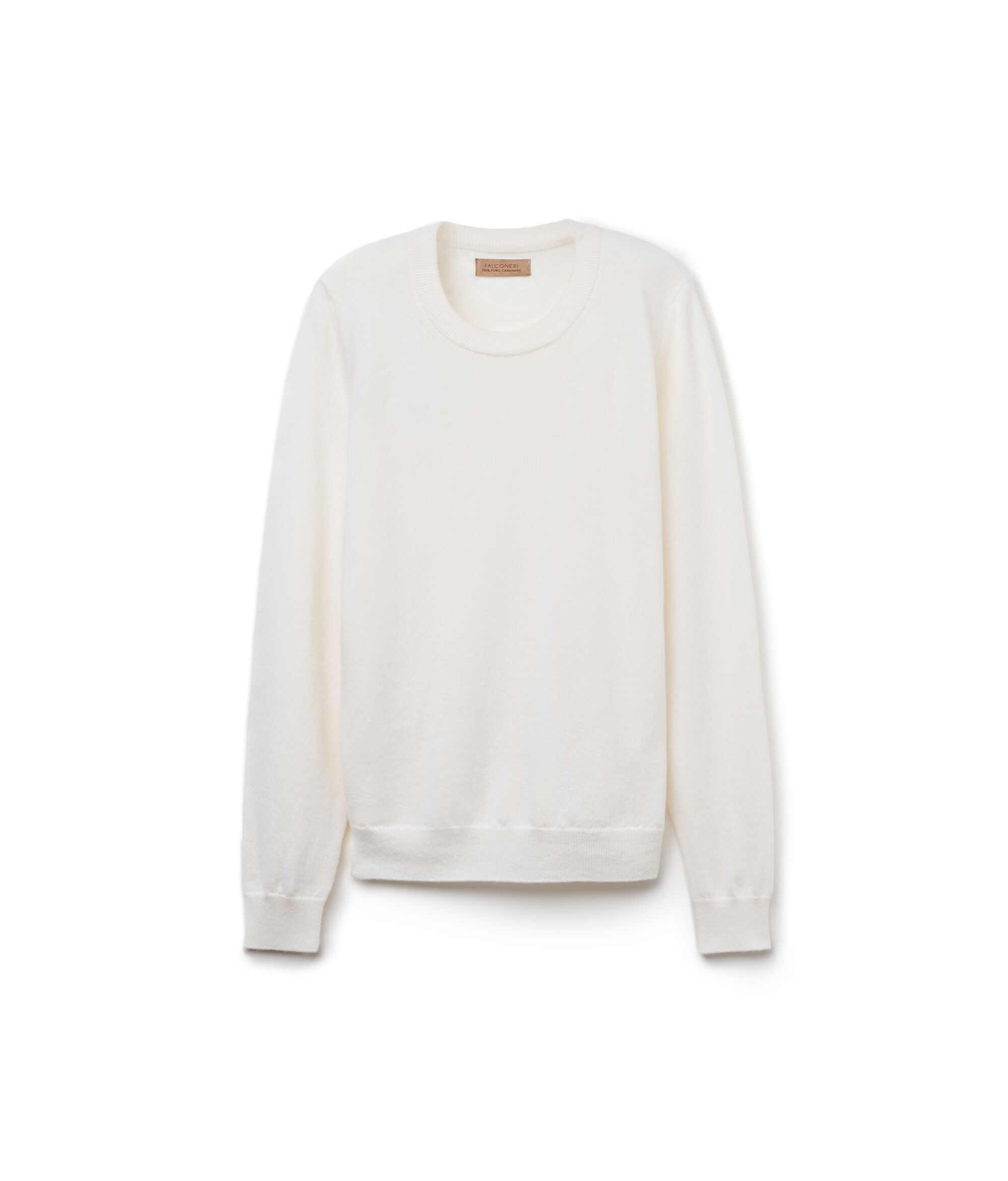 Μακρυμάνικη Μπλούζα από Ultrasoft Cashmere με Στρογγυλή Λαιμόκοψη
