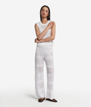 Pantalone Crochet Cotone