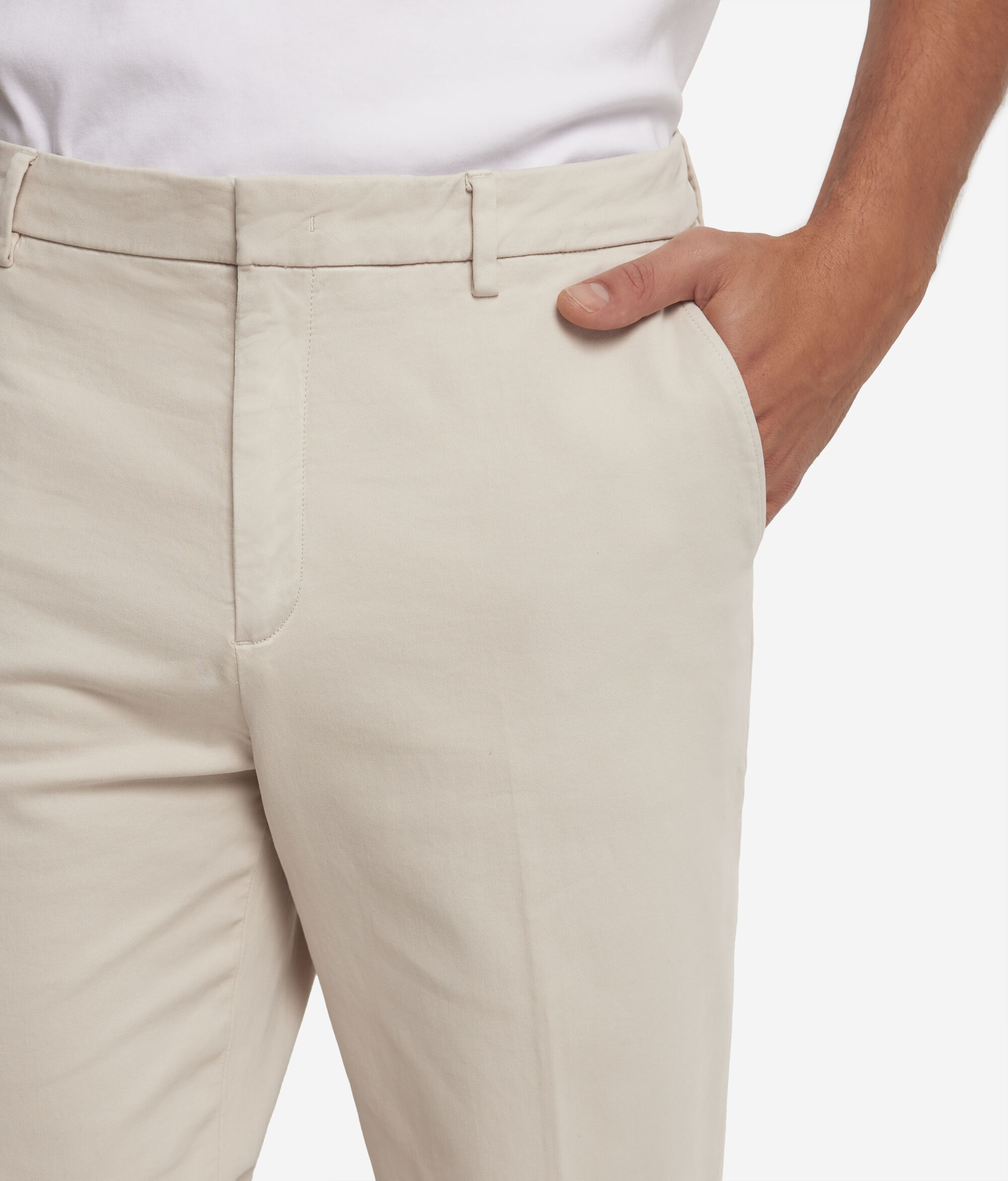 Брюки-чинос из хлопка