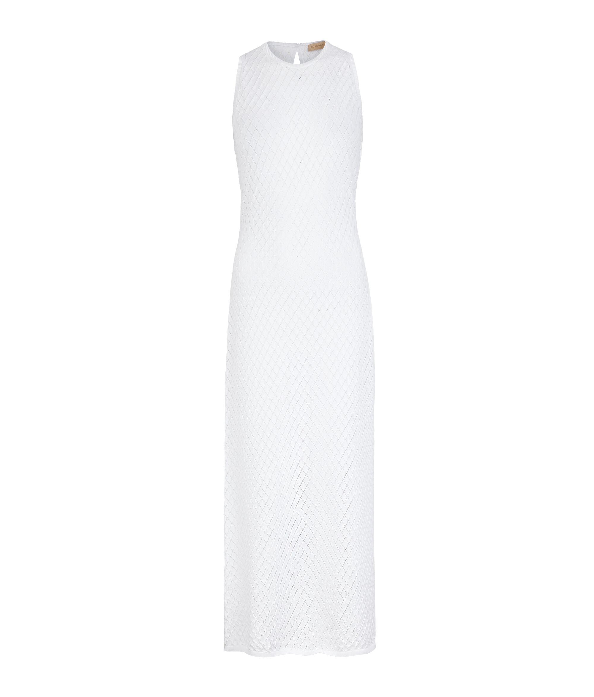 Openwork diamond stitch dress
