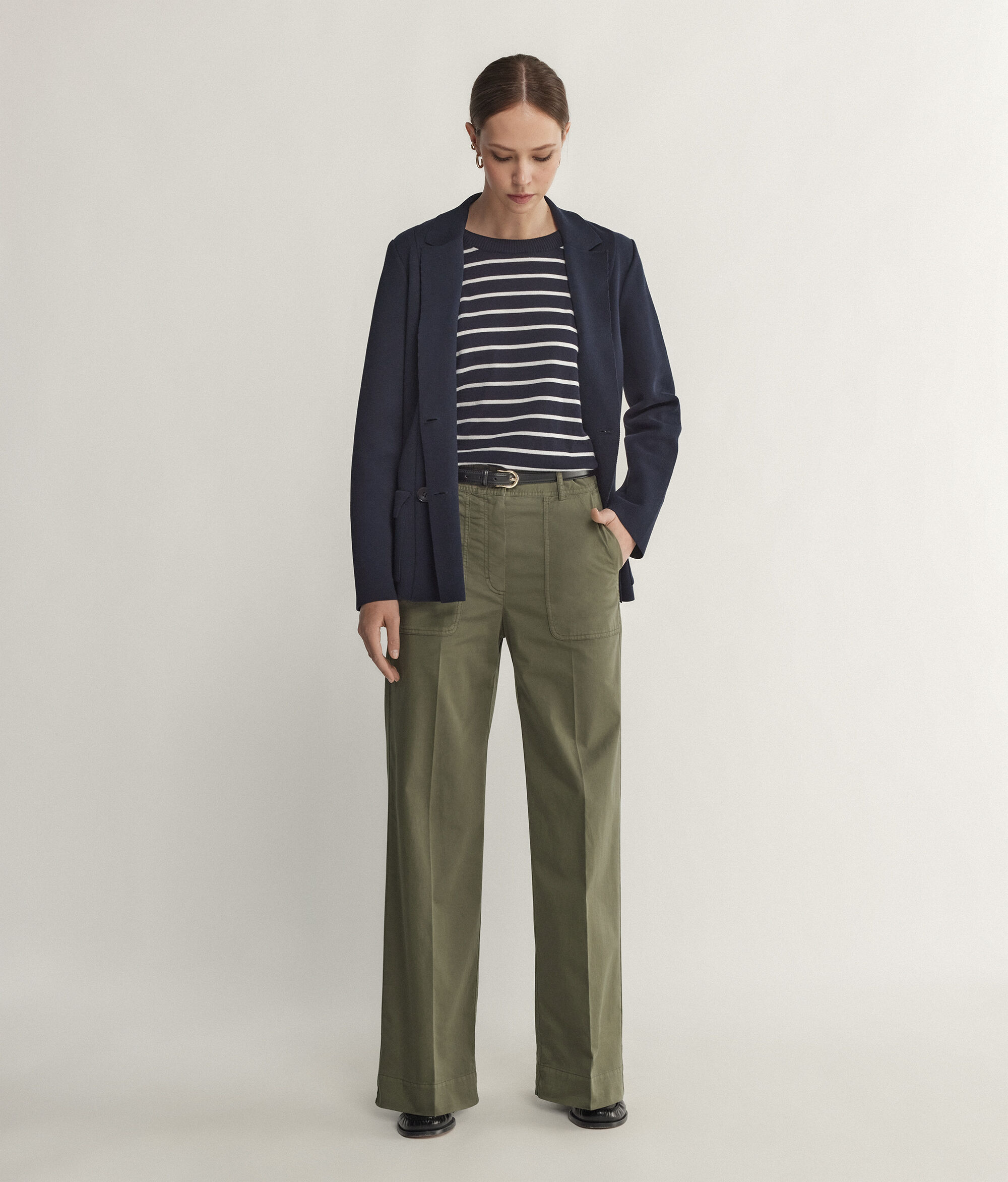 Patch Pocket Trousers